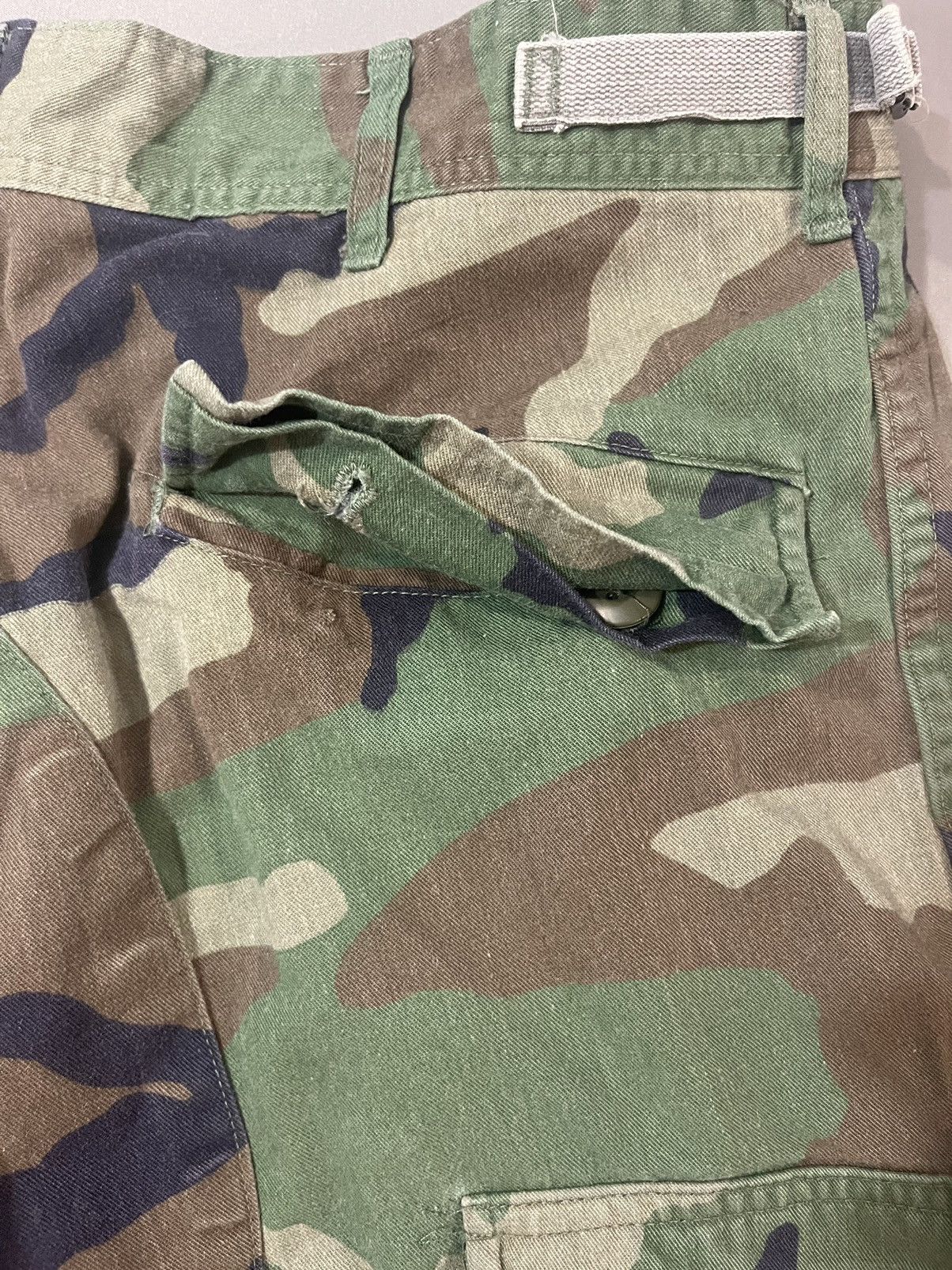 Vintage 1990s U.S. Army Camo Cargo Pants Size US 30 / EU 46 - 8 Thumbnail