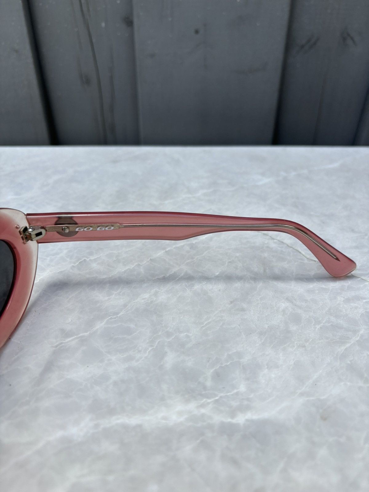 Guardian Angel × Japanese Brand × Vintage 2000s Vintage Sunglasses 90s Y2K Oval Cat Eye Cobain Angel Size ONE SIZE - 11 Thumbnail