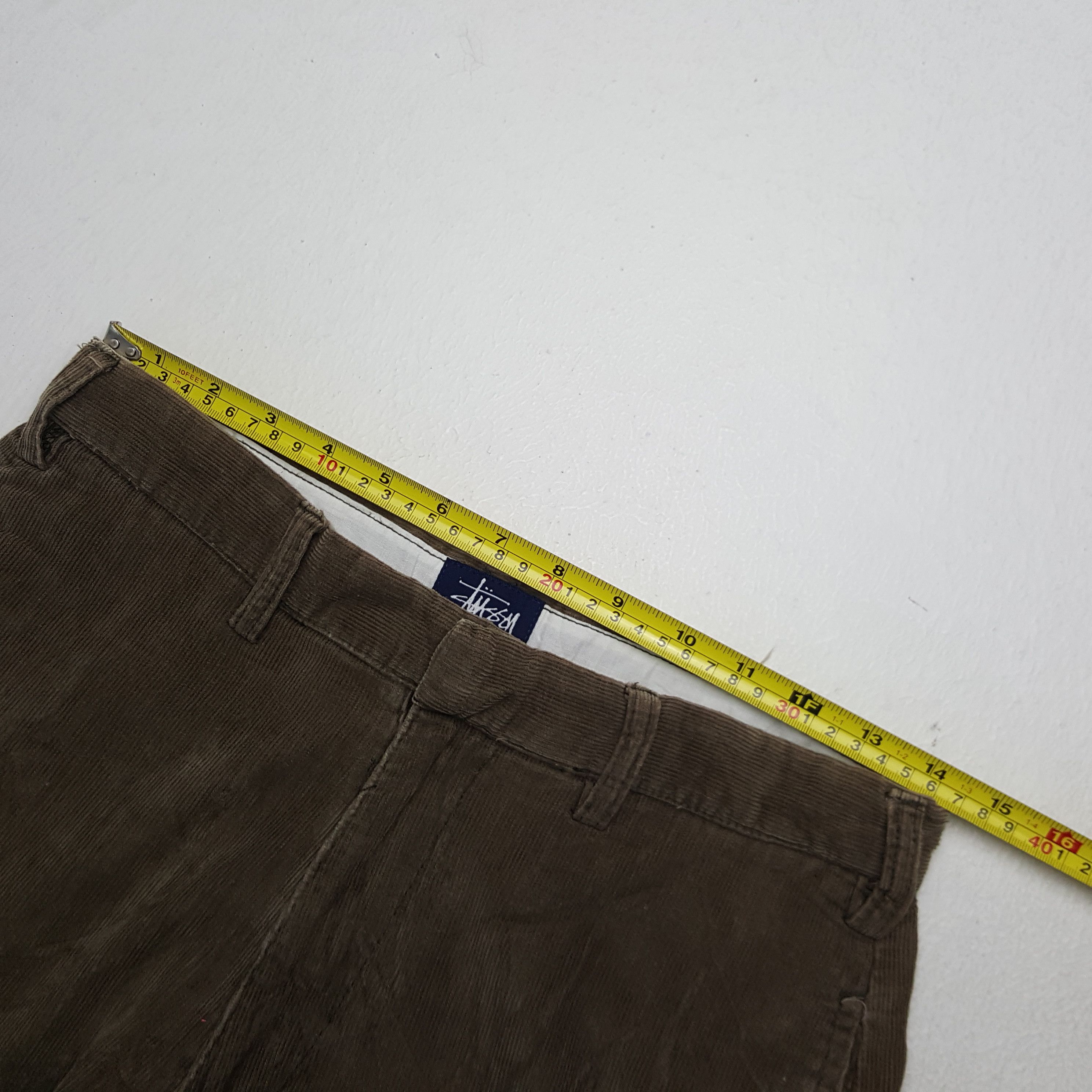 Stussy × Vintage Vintage Stussy American Streetwear Corduroy Pants Size US 29 - 9 Thumbnail