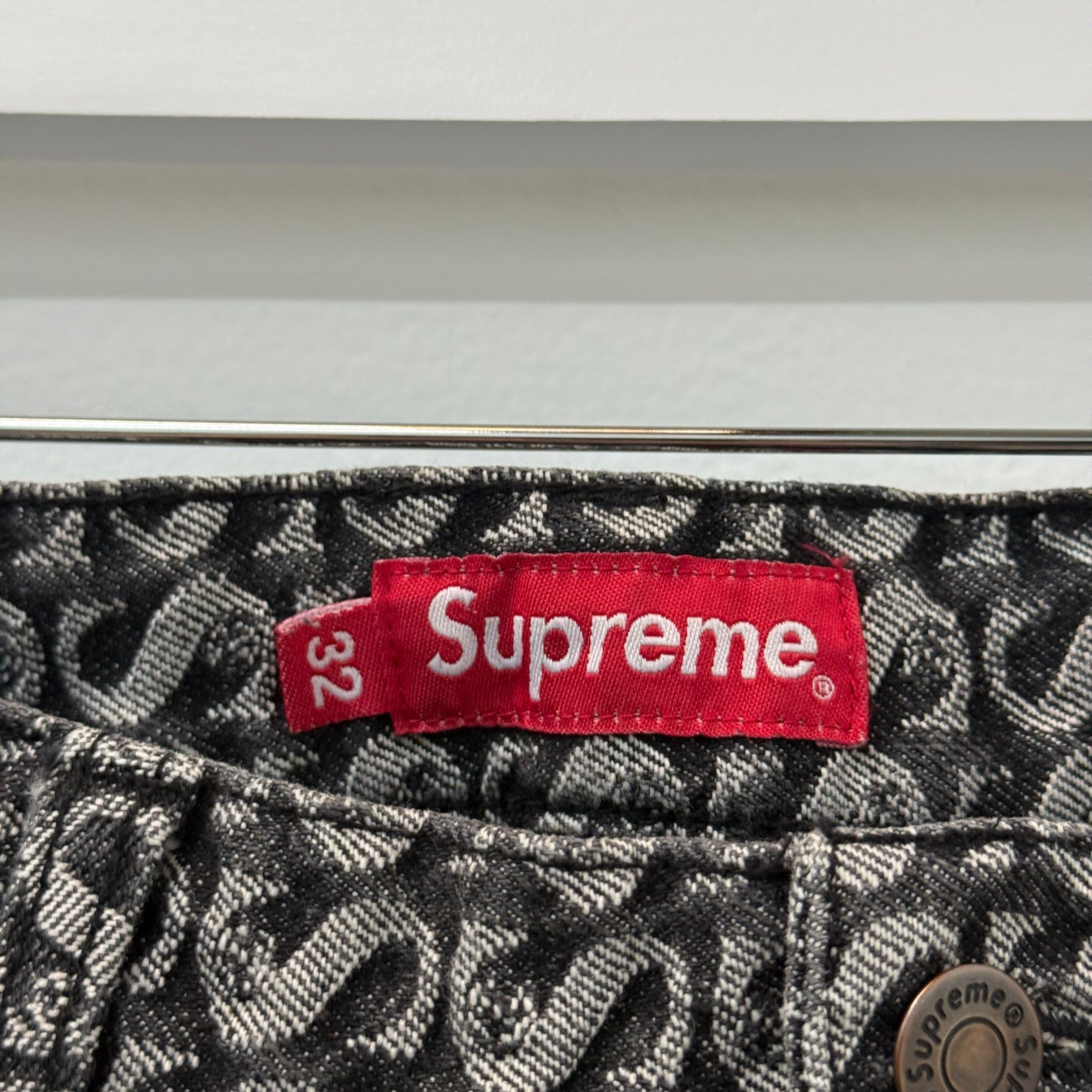 Supreme Supreme Monogram S Logo Carpenter Denim Jeans - Size 32 Size US 32 / EU 48 - 4 Thumbnail