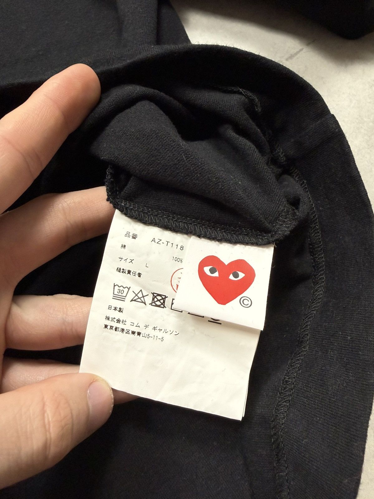Comme des Garcons Comme Des Garcons Longsleeve Size US L / EU 52-54 / 3 - 5 Thumbnail