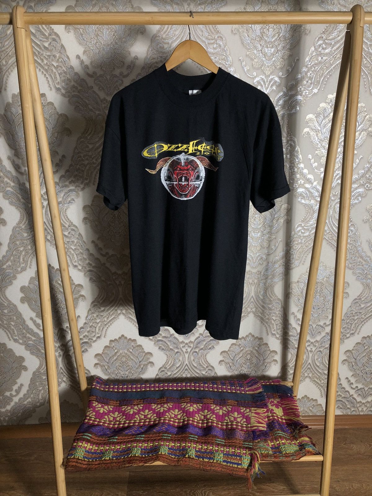 Band Tees VINTAGE OZZYFEST TOUR T-SHIRT BALCK METAL ROCK 2001 Y2K 90s Size US XL / EU 56 / 4 - 1 Thumbnail