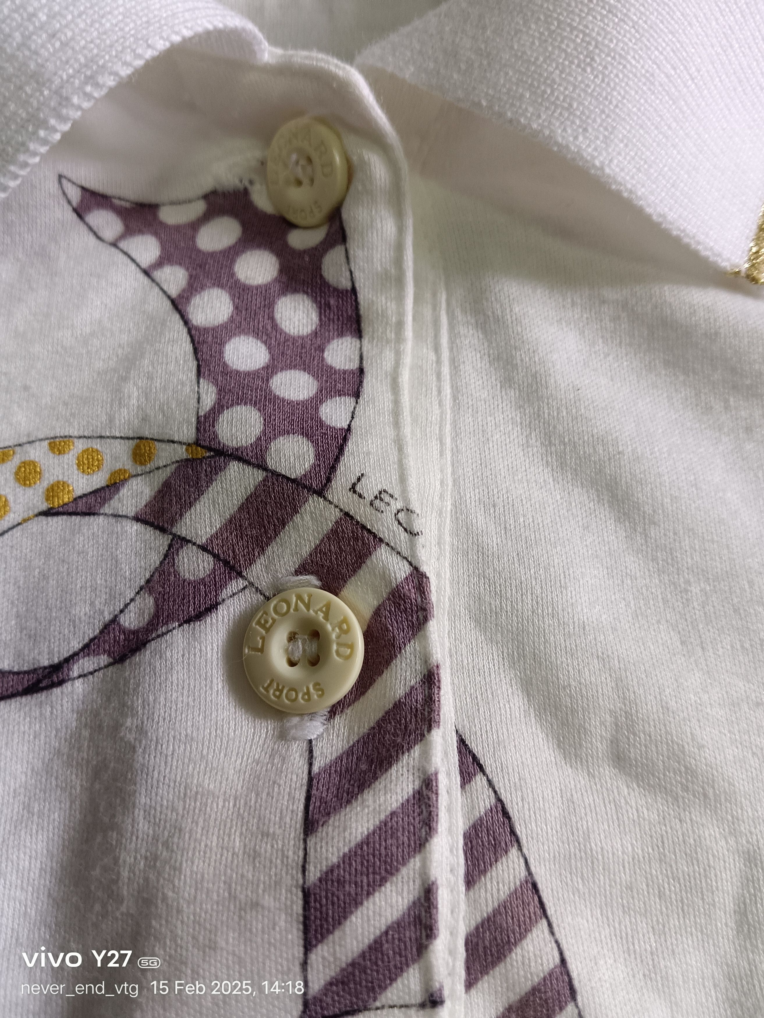 Designer × Leonard Paris × Vintage Vintage Leonard Size M / US 6-8 / IT 42-44 - 6 Thumbnail