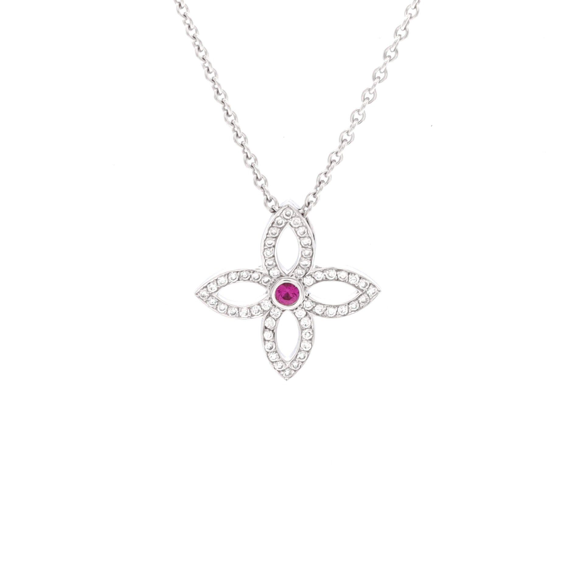 Louis Vuitton Blossom Pendant Necklace Size ONE SIZE - 1 Thumbnail