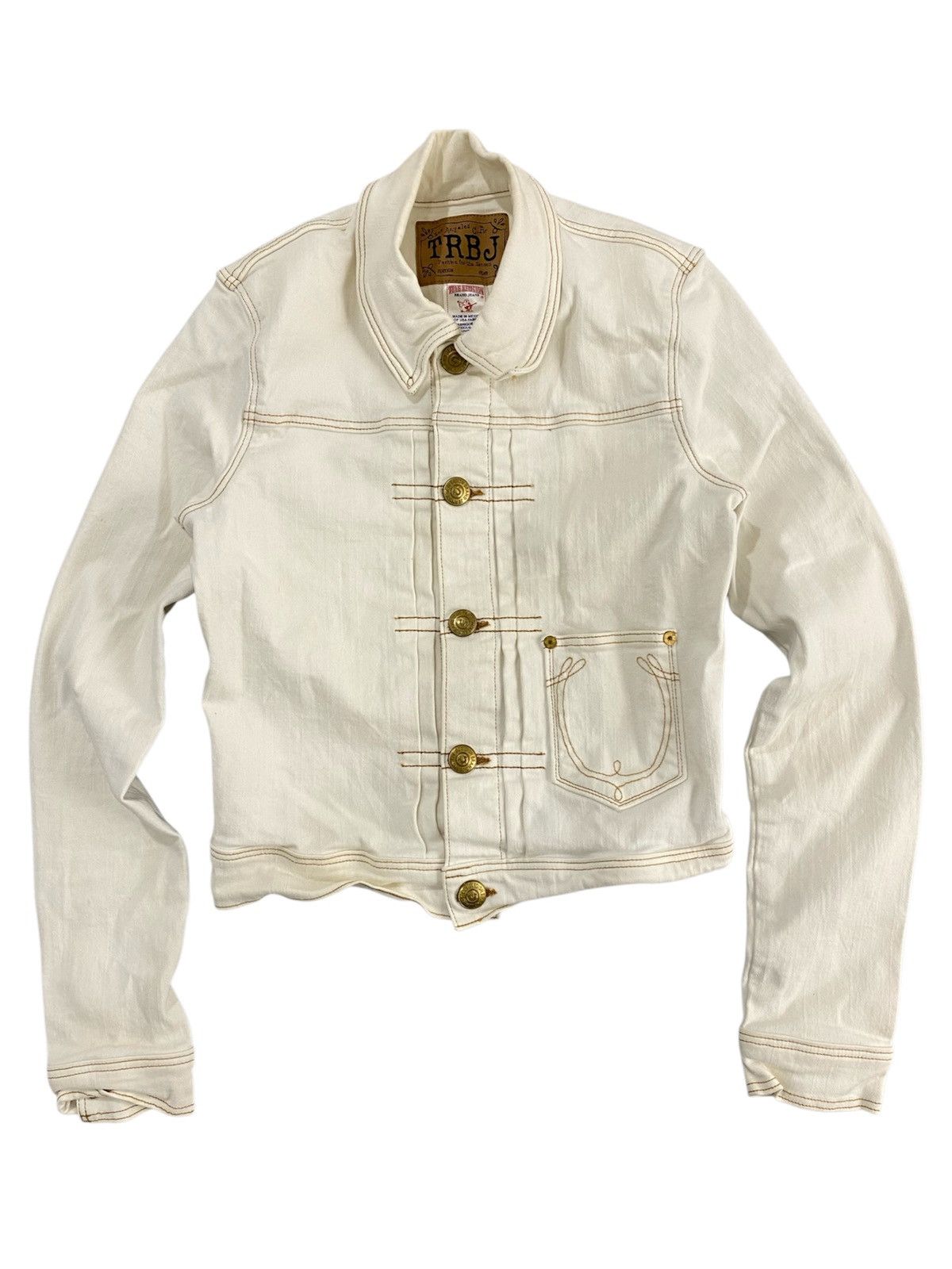 True Religion True religion type 1 white jacket Size S / US 4 / IT 40 - 1 Thumbnail