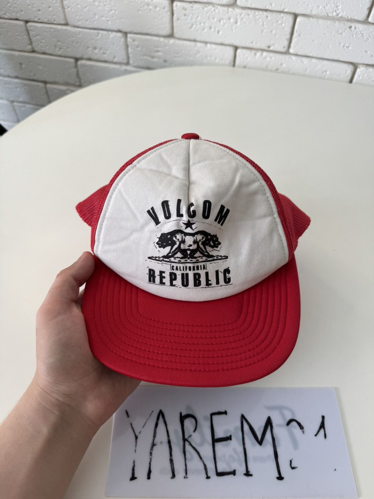 Volcom Volcom California Republic vintage cap hat Size ONE SIZE - 2 Thumbnail