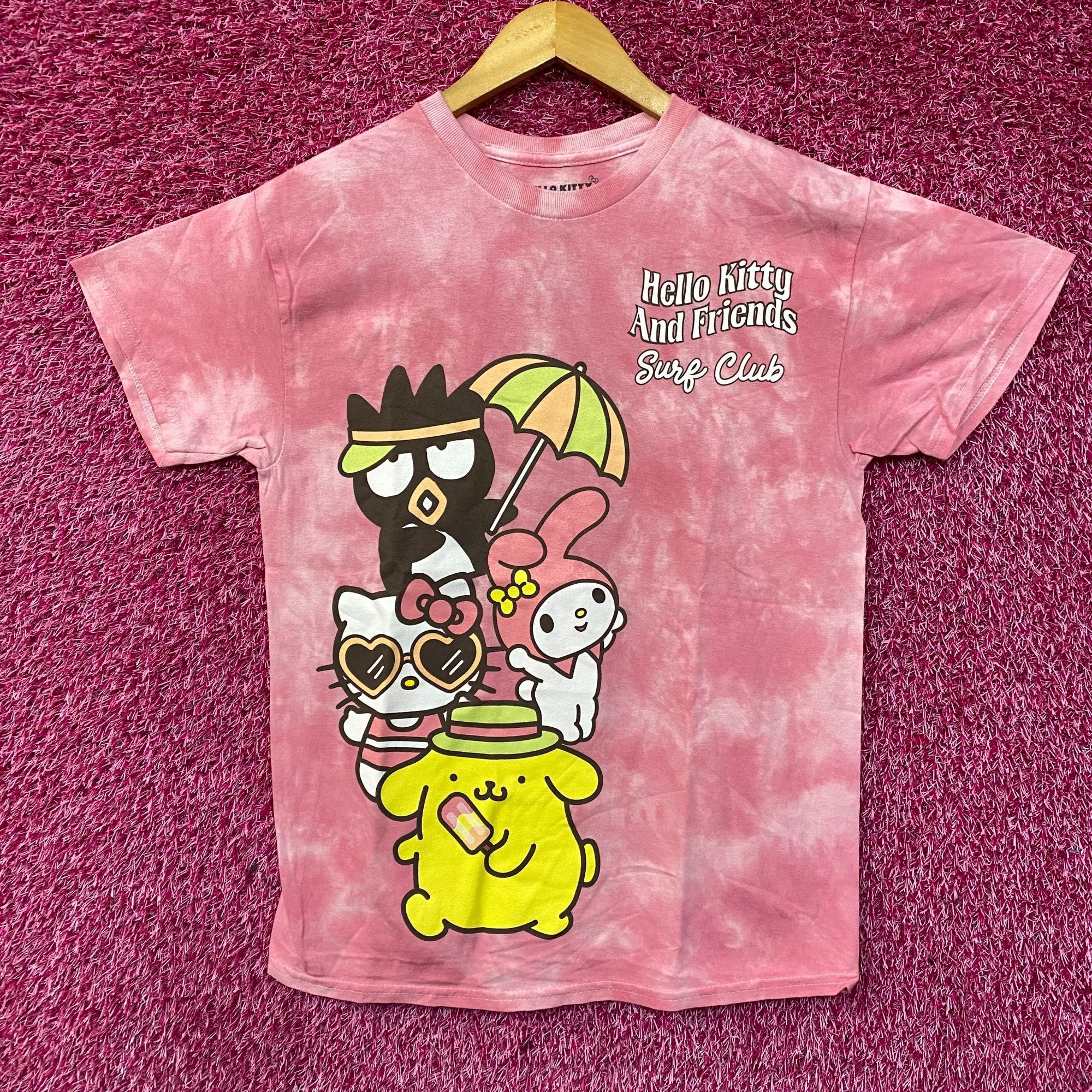 Other Sanrio Hello Kitty And Friends Surf Club Pink Tie Dye T-Shir Size US L / EU 52-54 / 3 - 1 Thumbnail