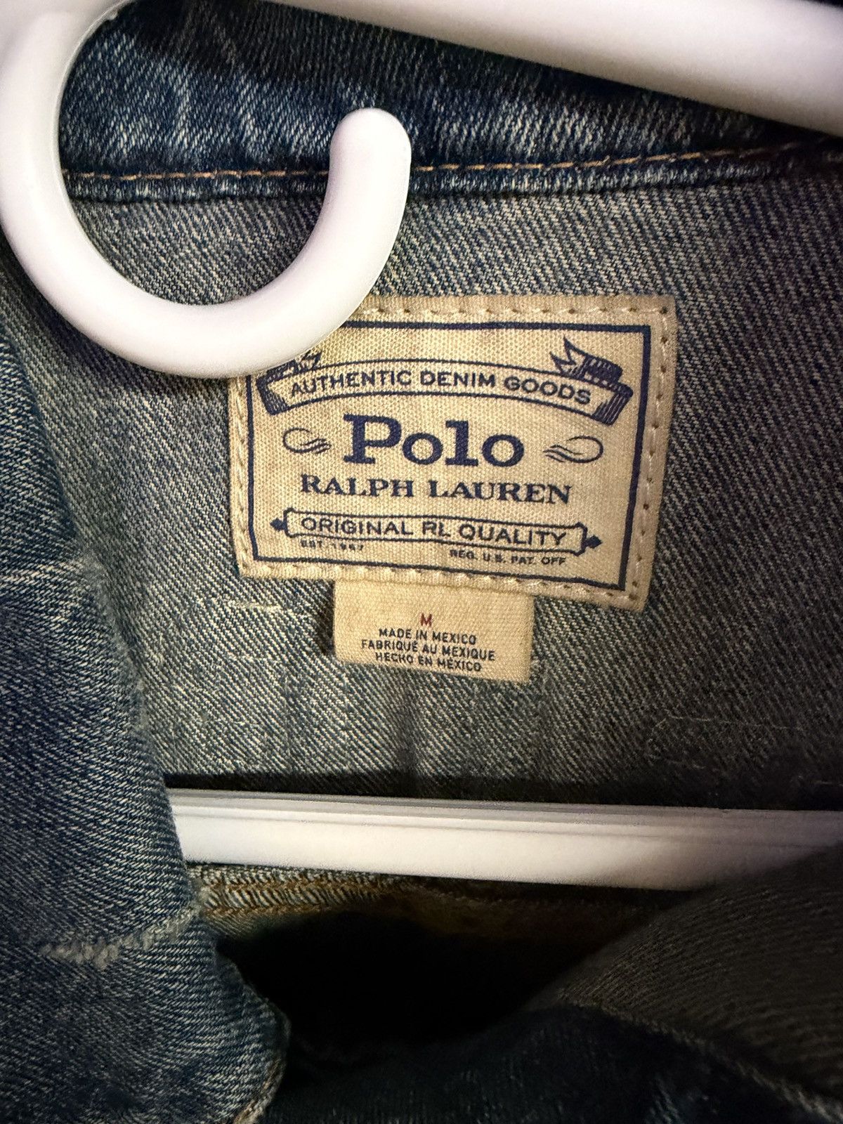 Polo Ralph Lauren Polo Ralph Lauren RL Tigers Denim Jacket Size US M / EU 48-50 / 2 - 2 Thumbnail