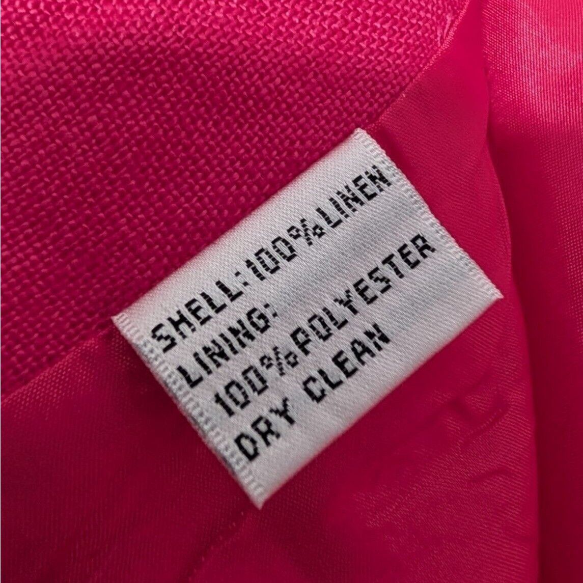 Talbots Talbots Irish Linen Skirt Womens Size 14 Pink Spring Size 36" / US 14 / IT 50 - 5 Thumbnail