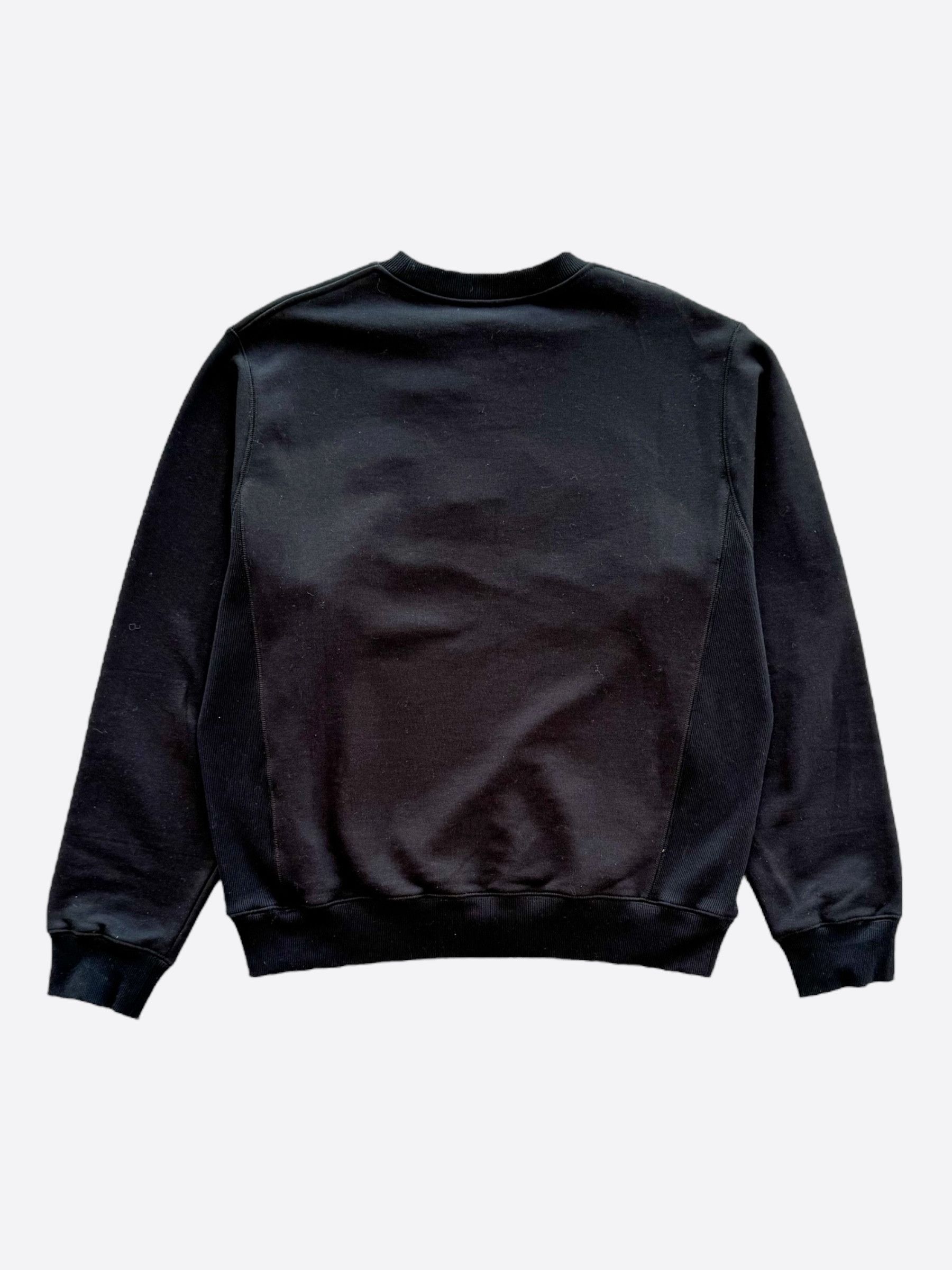 Dior Dior Kenny Scharf Black & Blue Embroidered Logo Sweater Size US L / EU 52-54 / 3 - 2 Thumbnail
