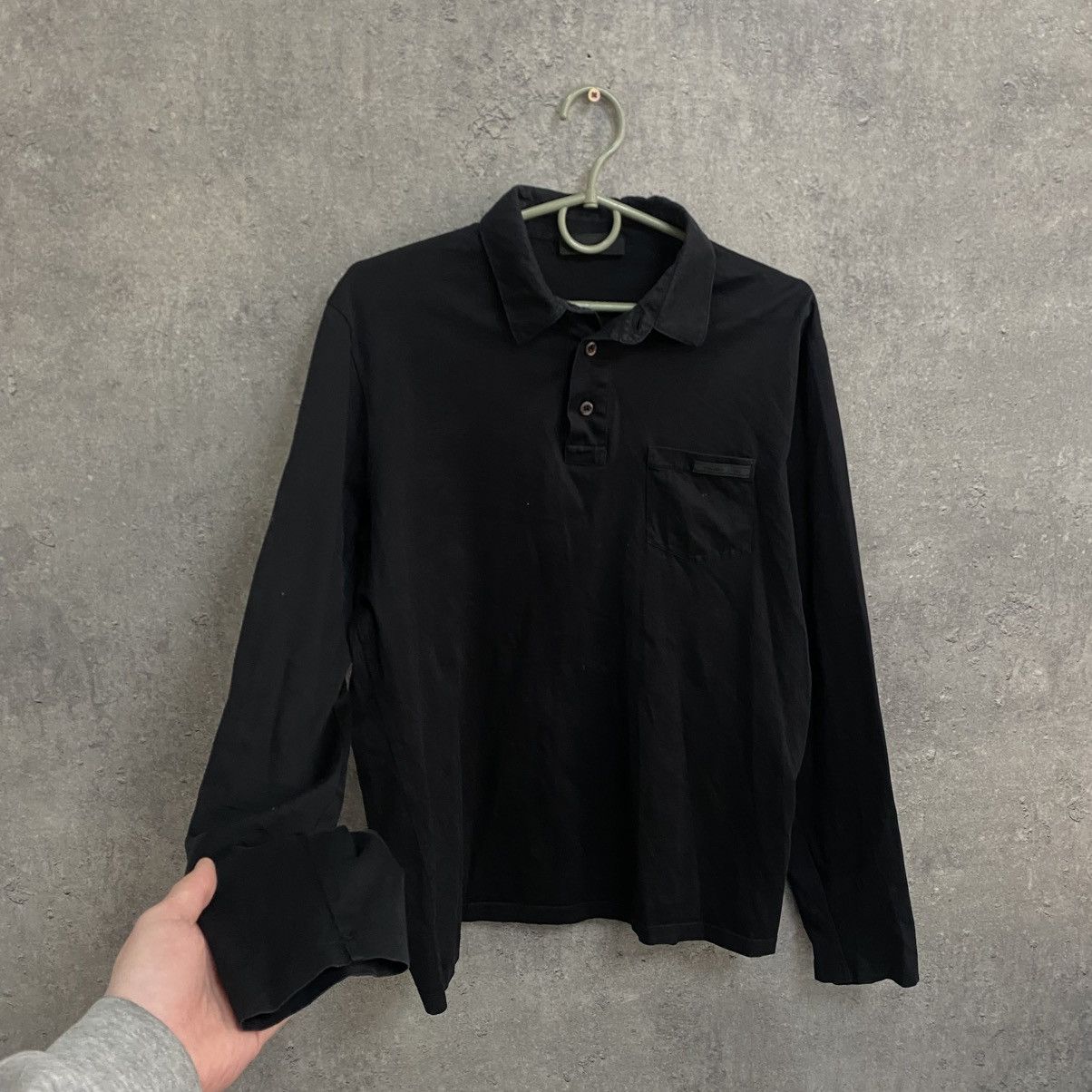 Prada Prada Red Tab Polo Longsleeve Size US S / EU 44-46 / 1 - 2 Thumbnail