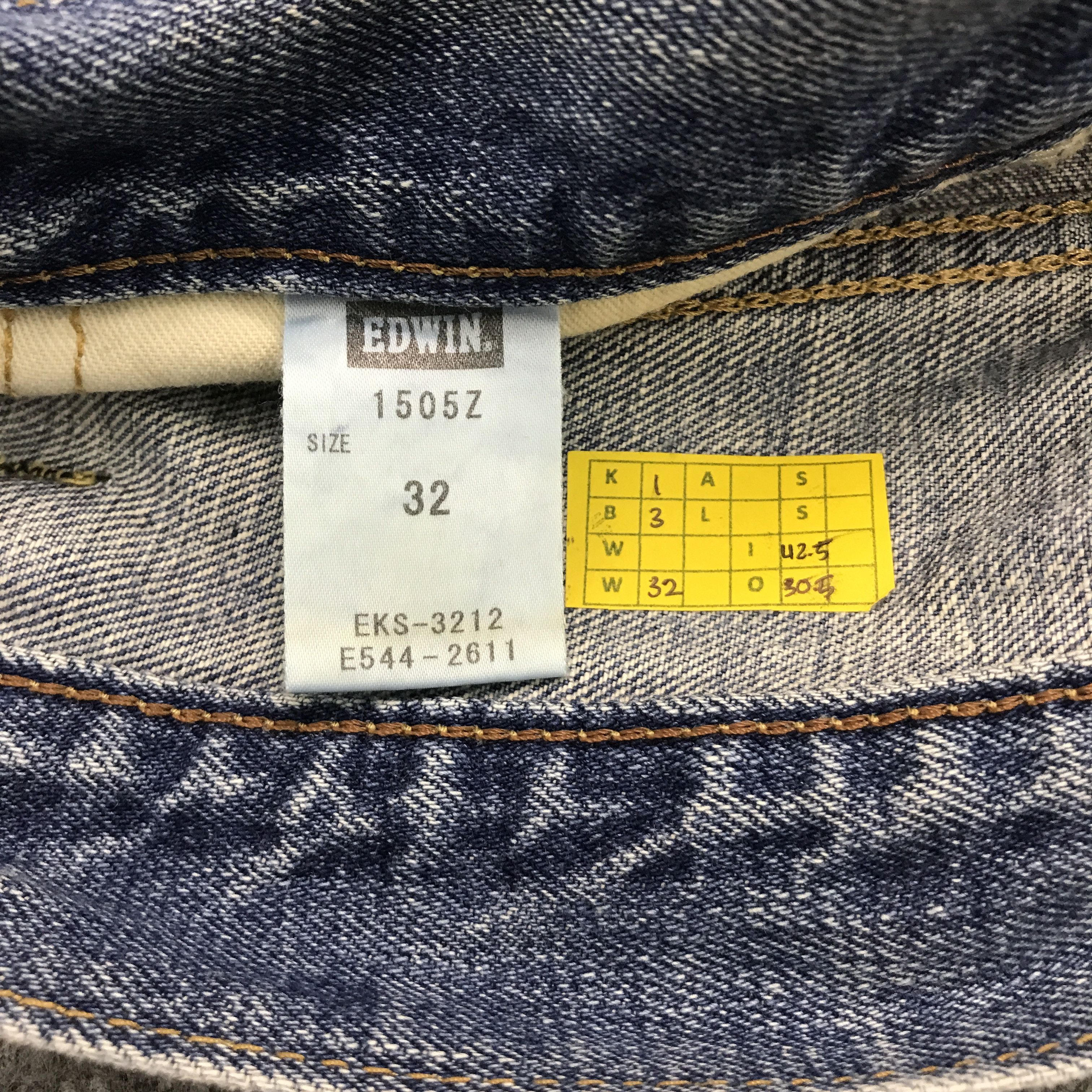 Edwin × Japanese Brand Baggy style edwin distressed jean pants Size US 32 / EU 48 - 11 Thumbnail