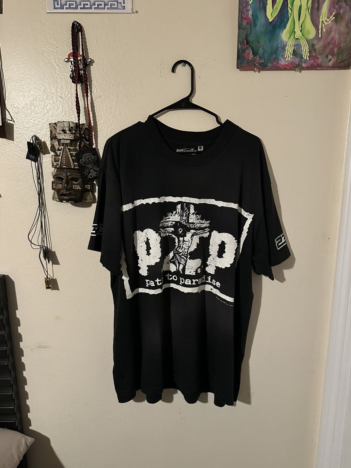 HELLSTAR P2P jesus shirt Size US XL / EU 56 / 4 - 1 Thumbnail
