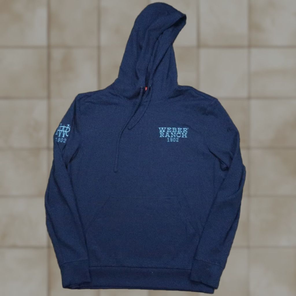 Vintage Redvanly Hoodie Mens Small Blue Pullover Hooded Pockets Breathable Lightweight Performance CrossFit Gym & Training Winter Spring Fall Pockets Size US S / EU 44-46 / 1 - 1 Thumbnail
