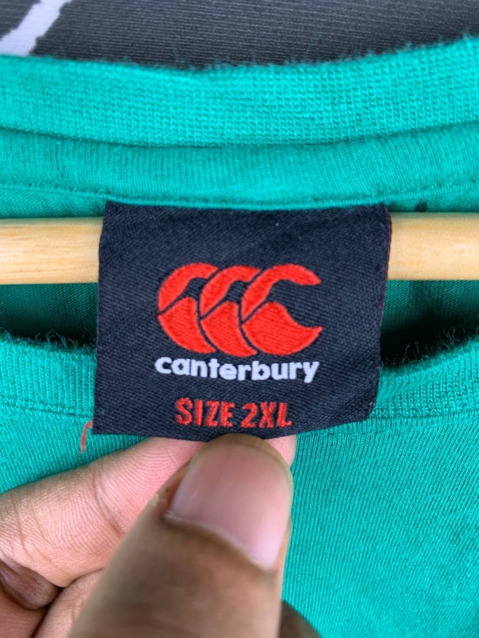 Canterbury of New Zealand Canterbury CCC Irish Rugby Football Union IRFU Heritage Tee Size US XL / EU 56 / 4 - 5 Thumbnail