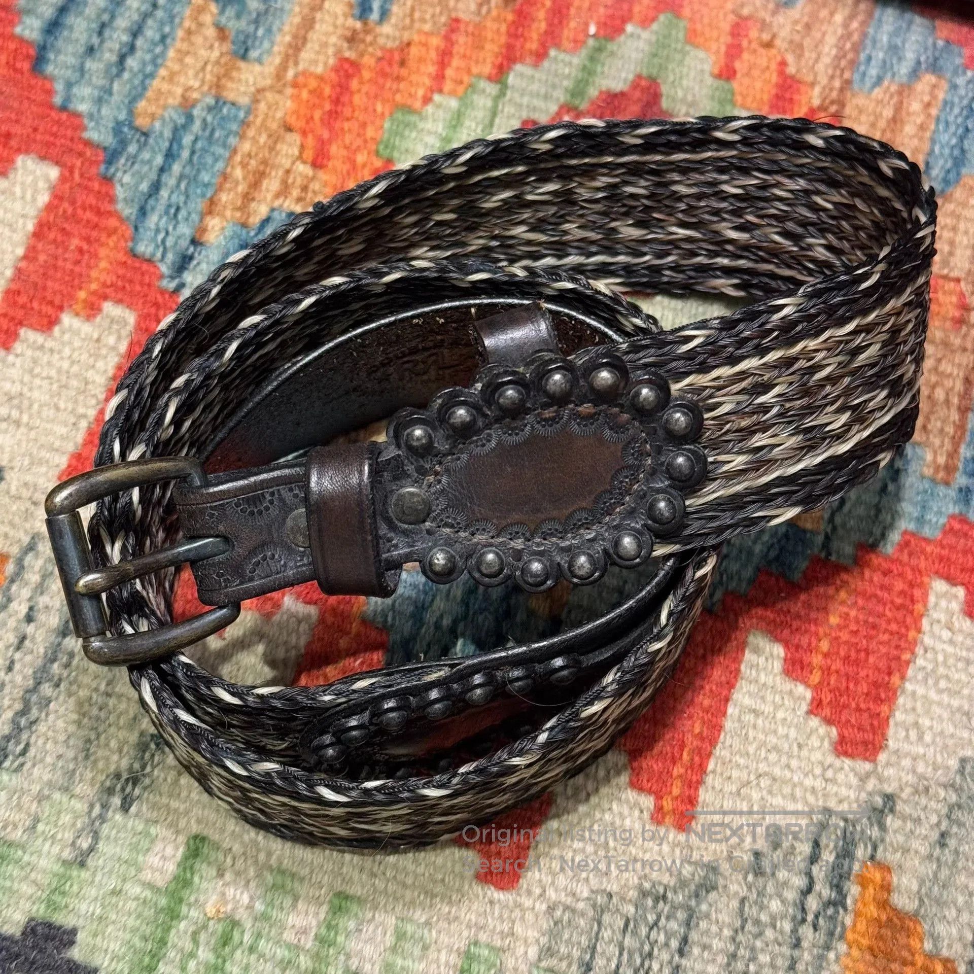 RRL Ralph Lauren Ralph Lauren RRL Horsehair Braided Belt. Size ONE SIZE - 1 Thumbnail