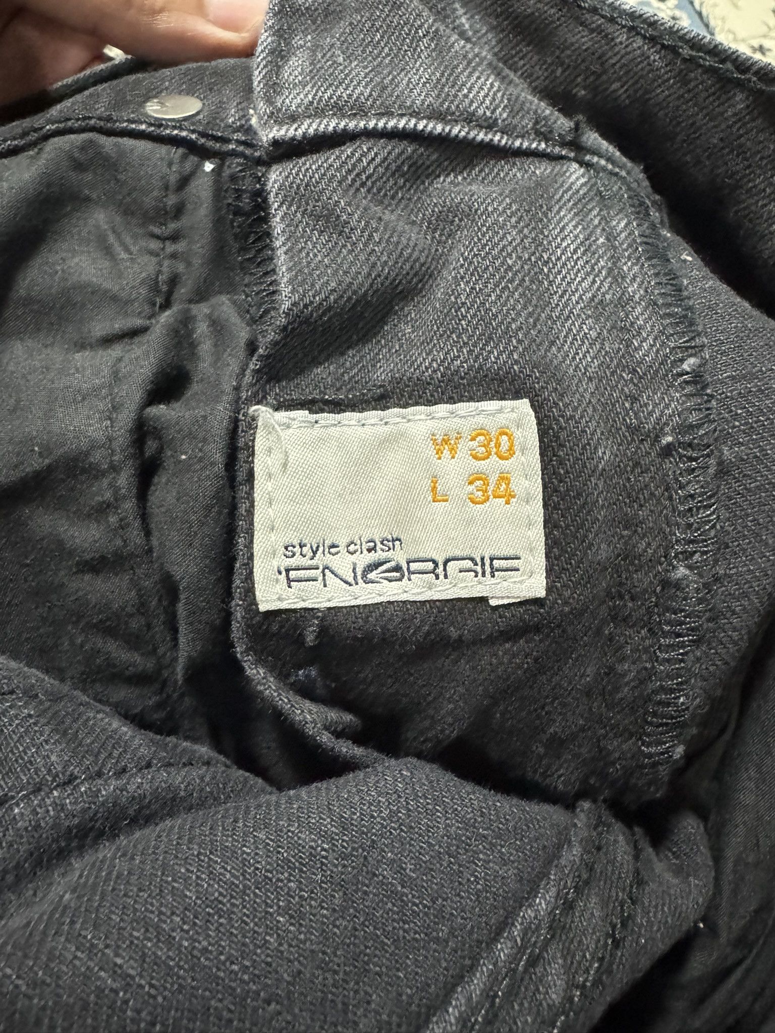 20471120 × Beauty Beast × Energie Y2K Energie Style Clash Slim Morris Distressed Jeans Size US 30 / EU 46 - 13 Thumbnail