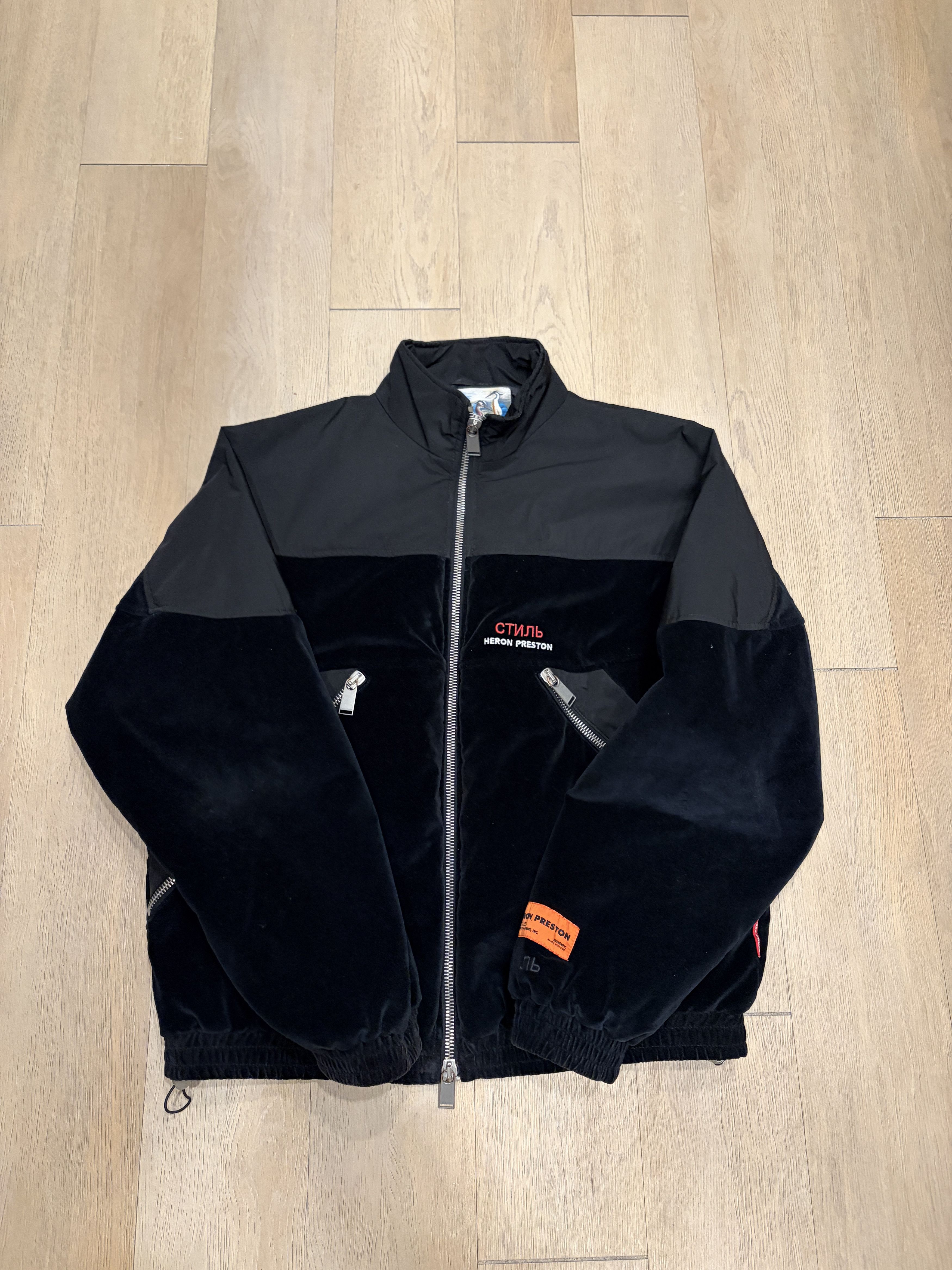 Heron Preston Heron Preston Velvet Bomber Size US M / EU 48-50 / 2 - 1 Thumbnail