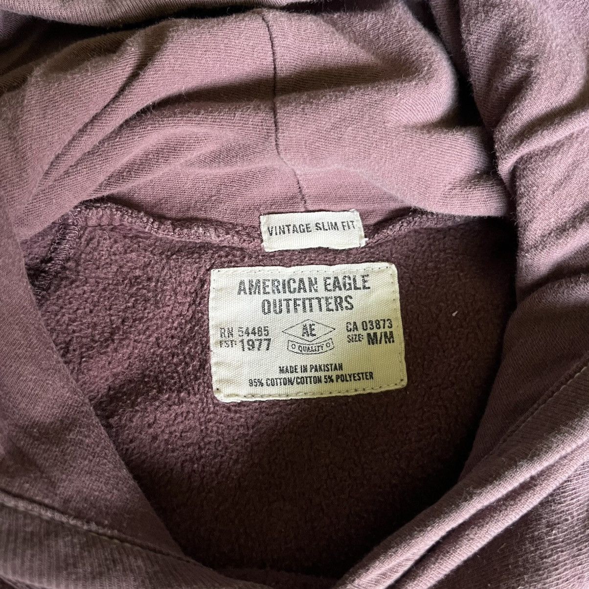 American Eagle Outfitters Vintage Y2K American Eagle Outfitters Varsity Washed Hoodie Size US M / EU 48-50 / 2 - 7 Thumbnail