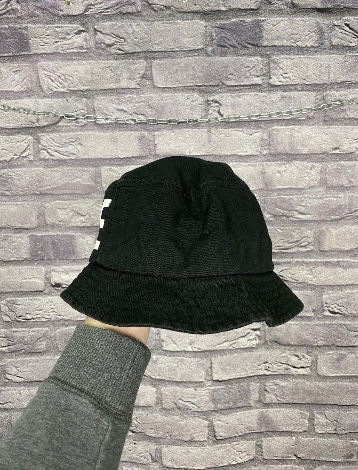Stussy Vintage rare panama cap hat Stussy big logo swoosh y2k Size ONE SIZE - 3 Thumbnail