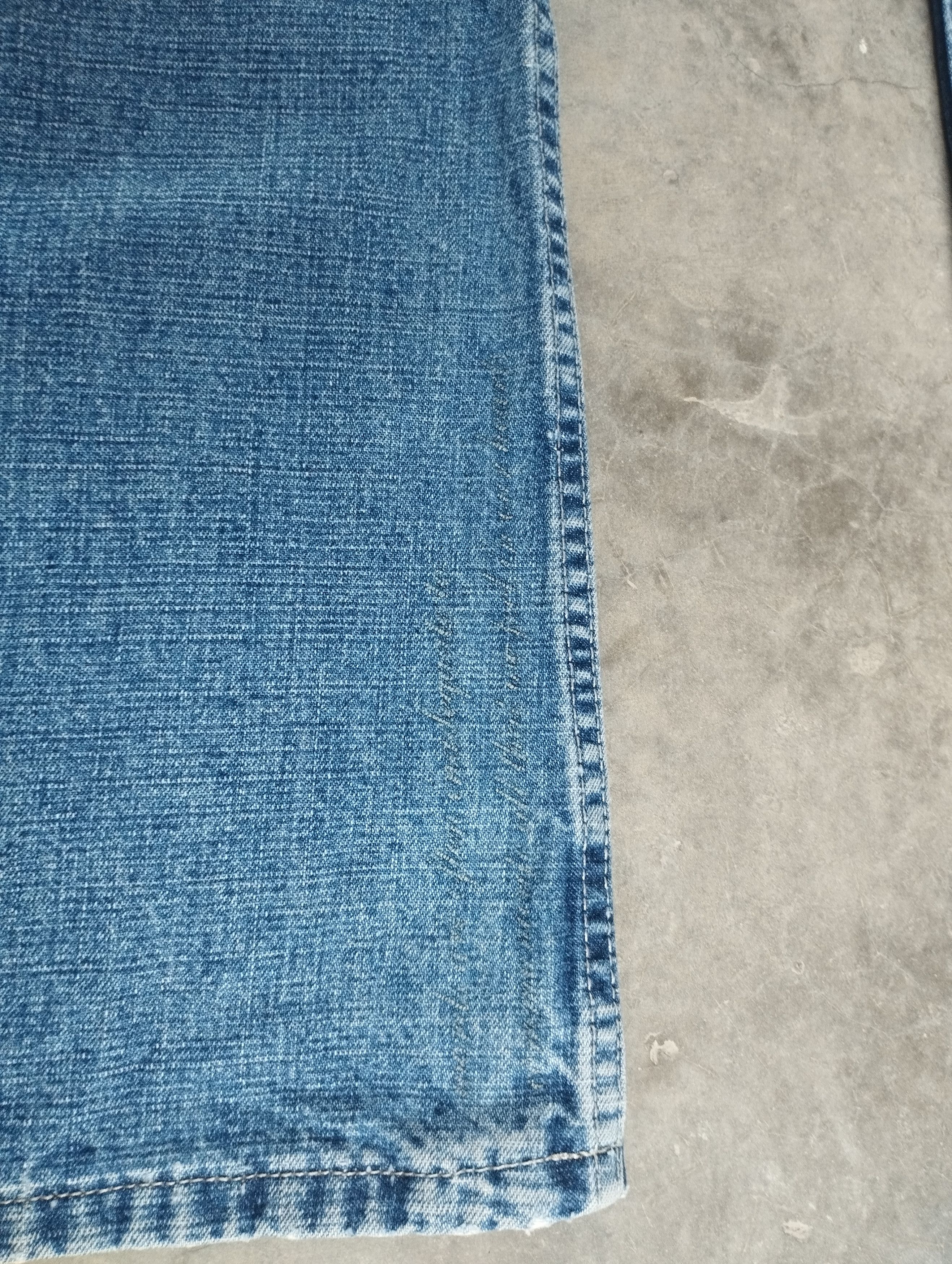 Japanese Brand Super Flare Jeans Poem Jeans Mossimo Bootcut Jeans Size US 32 / EU 48 - 10 Thumbnail
