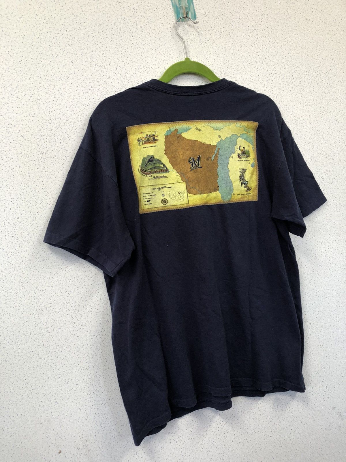 MLB Nike MLB Milwaukee Tshirt Size US L / EU 52-54 / 3 - 6 Thumbnail