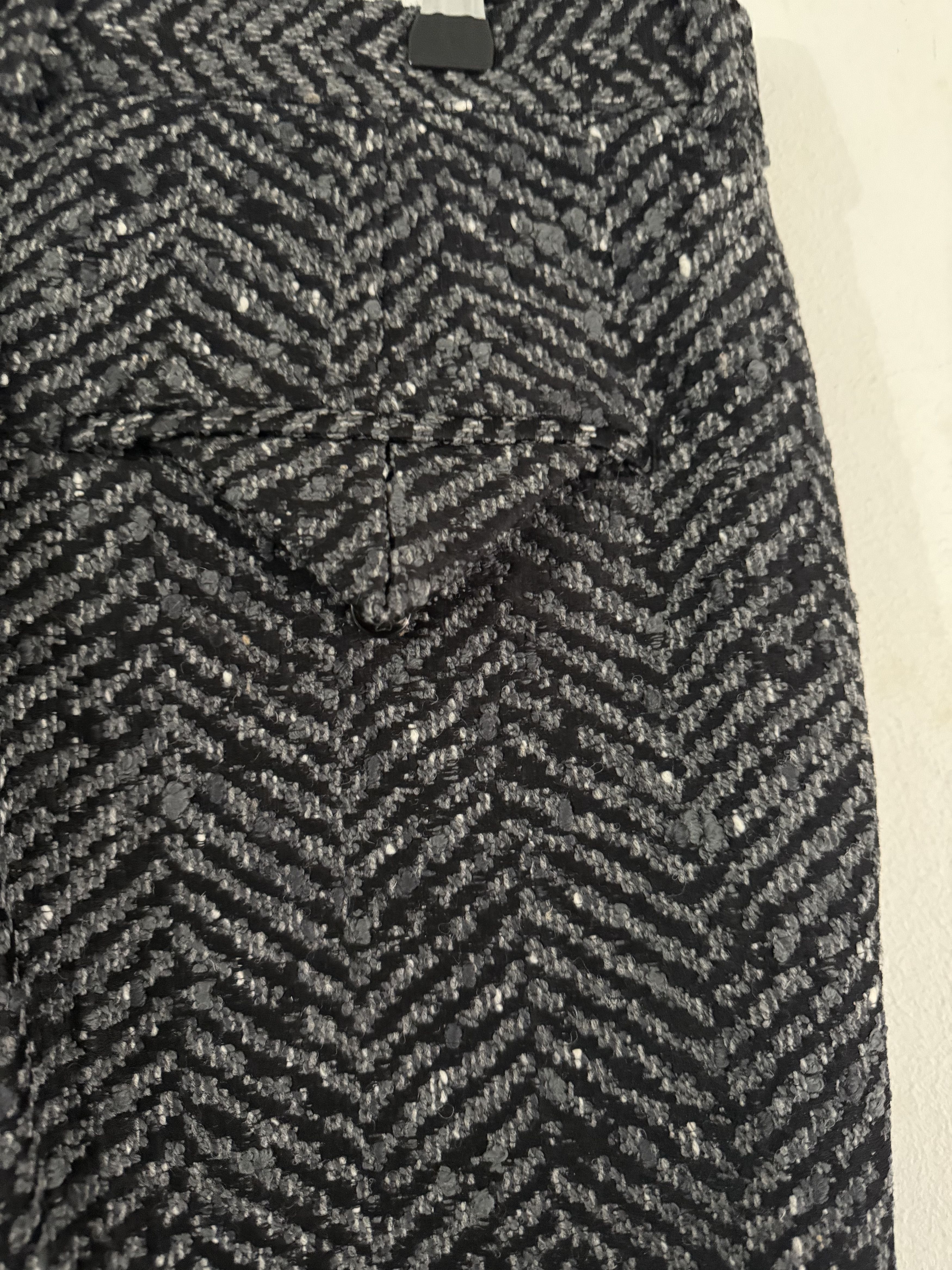Bottega Veneta Runway FW '22 Herringbone Wool-Blend Pants Size 42R - 7 Thumbnail