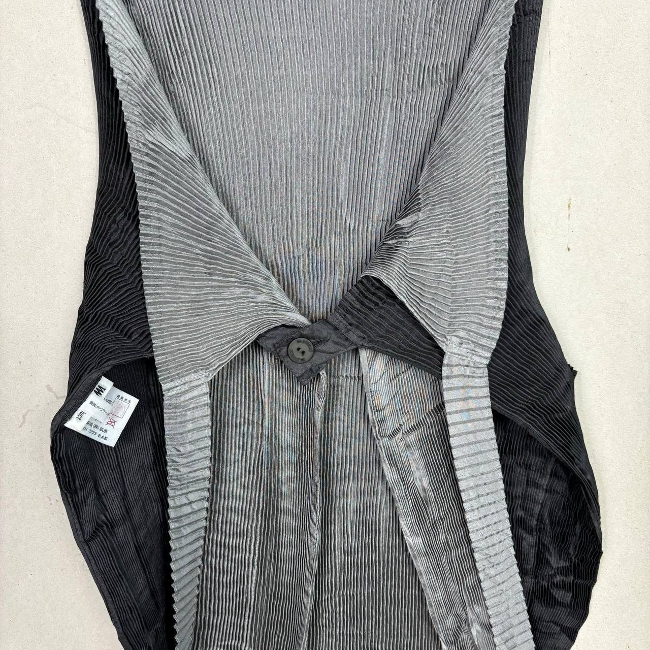 Issey Miyake Vtg Issey Miyake IM Product Pleated Reversible Apron Dress Size ONE SIZE - 10 Thumbnail