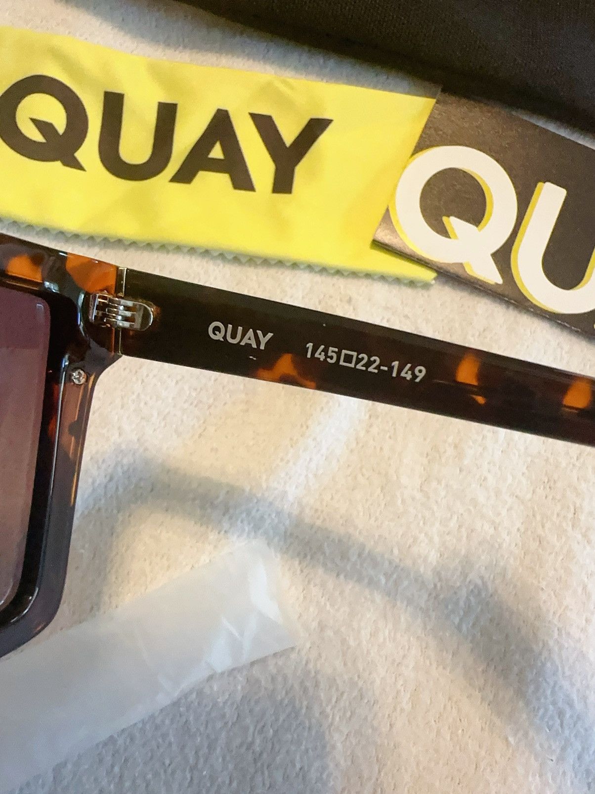 Quay Rare Quay NIGHTFALL Hindsight Tortoise Frame Brown Gradient Size ONE SIZE - 8 Thumbnail