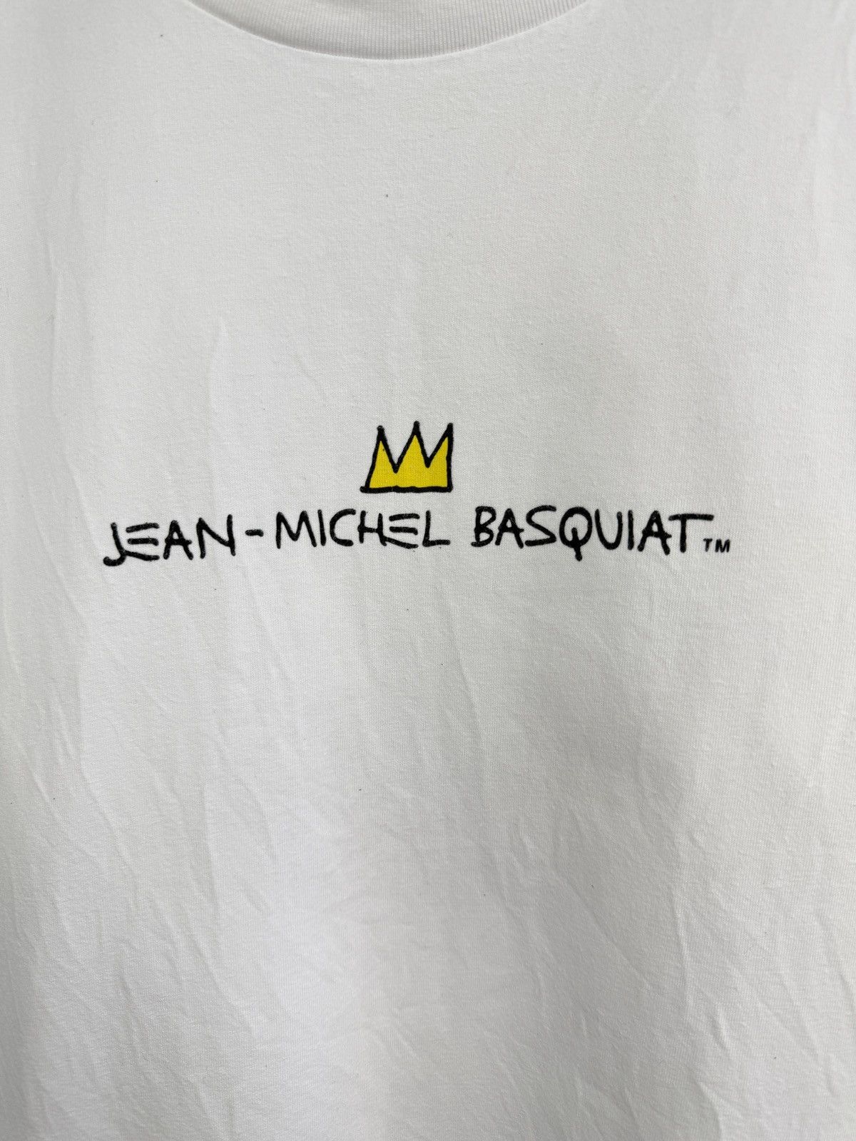Uniqlo Y2K Uniqlo Jean Michel Basquiat Avant Garde Art T-Shirt Rare Size US XL / EU 56 / 4 - 8 Thumbnail