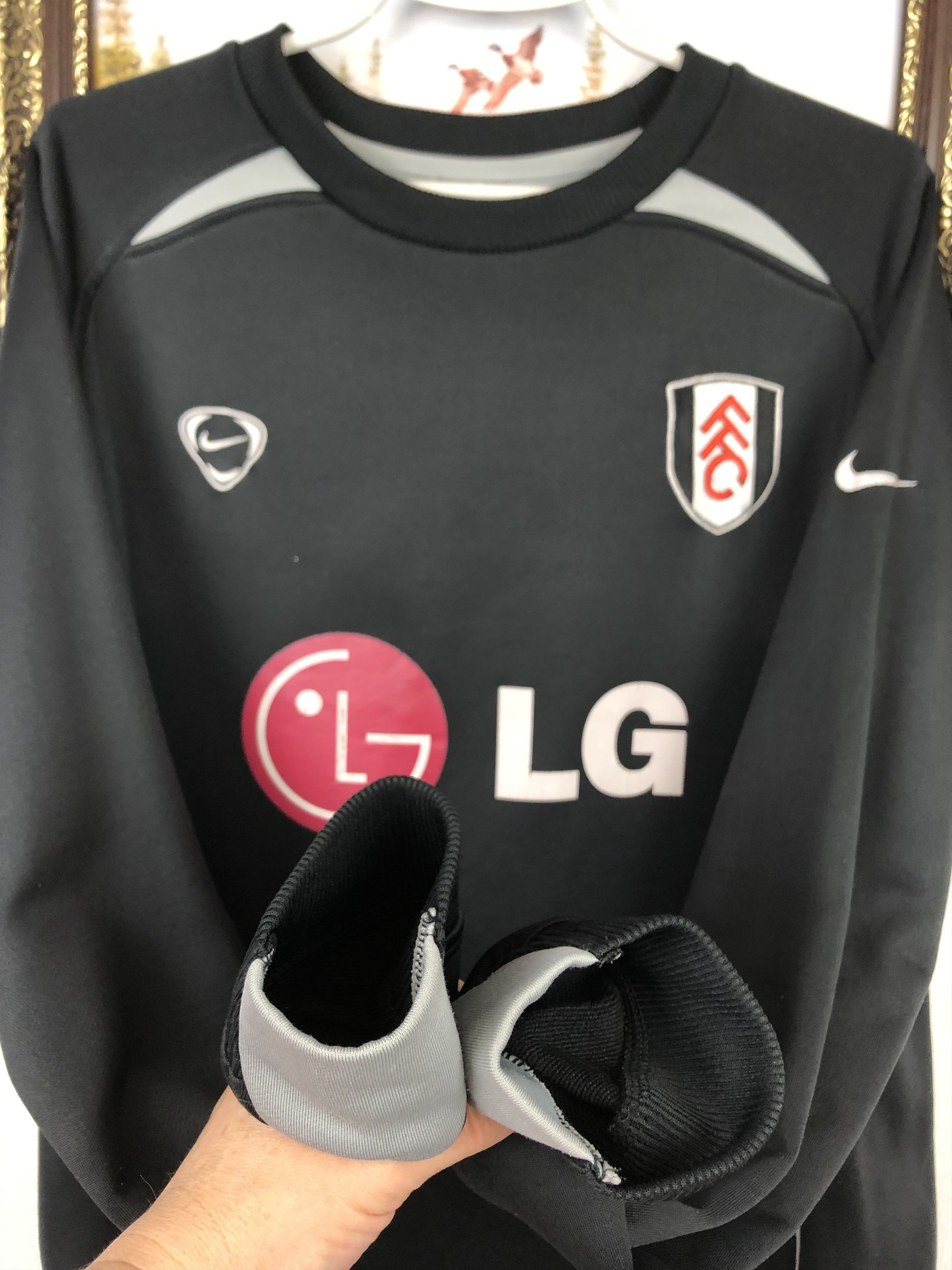 Nike × Vintage Vintage Nike Fulham Football Sweatshirt Soccer Jacket Track Size US XXL / EU 58 / 5 - 4 Thumbnail