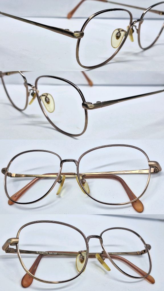 Other Vintage Empire NO.107 Sabae Archive Glasses Frame Japan 13g Size ONE SIZE - 4 Thumbnail