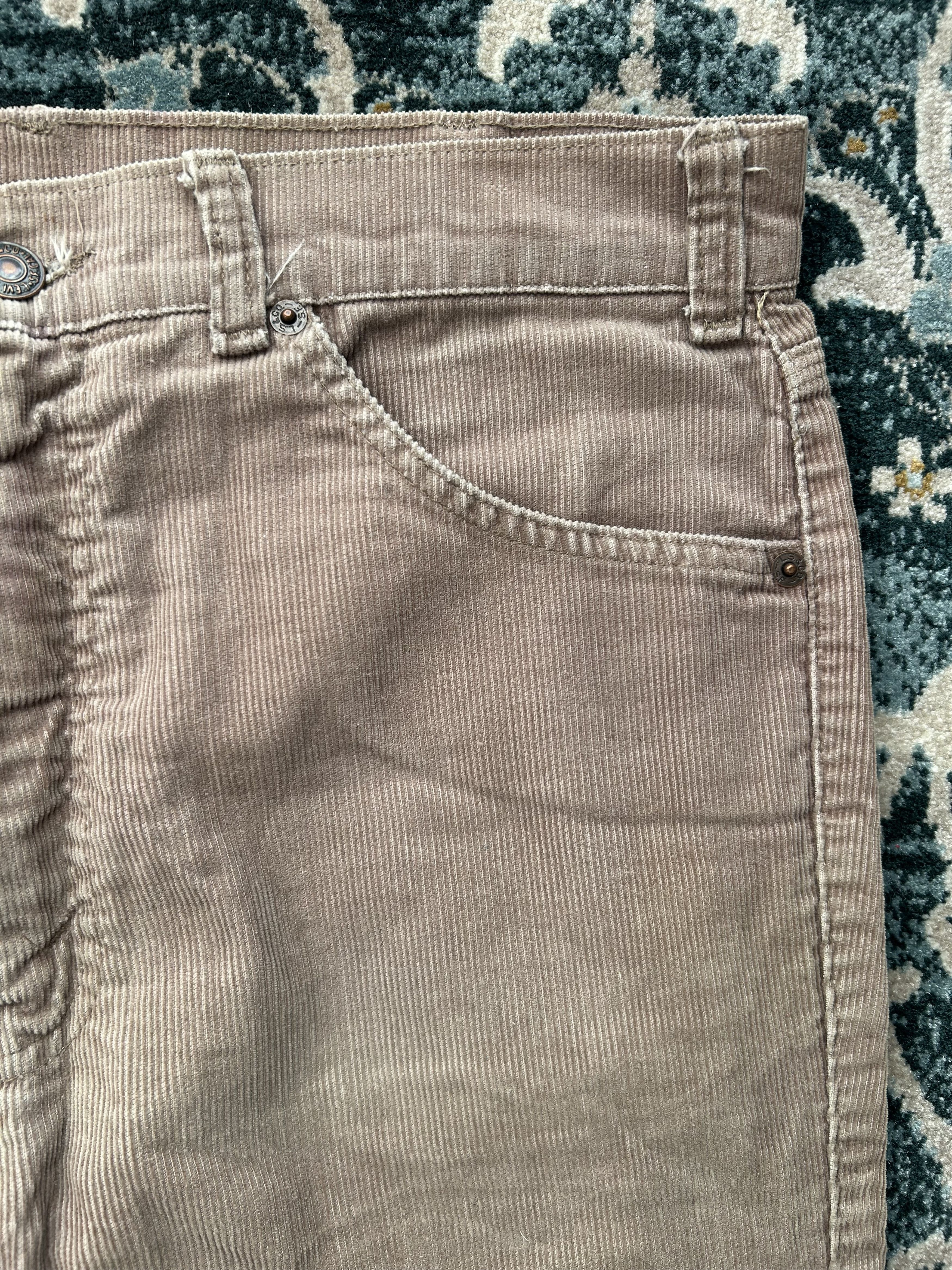 Levi's Levi’s Corduroy Cowboy Embroidery Pants TALON 42 70–80s Rare Size US 38 / EU 54 - 4 Thumbnail