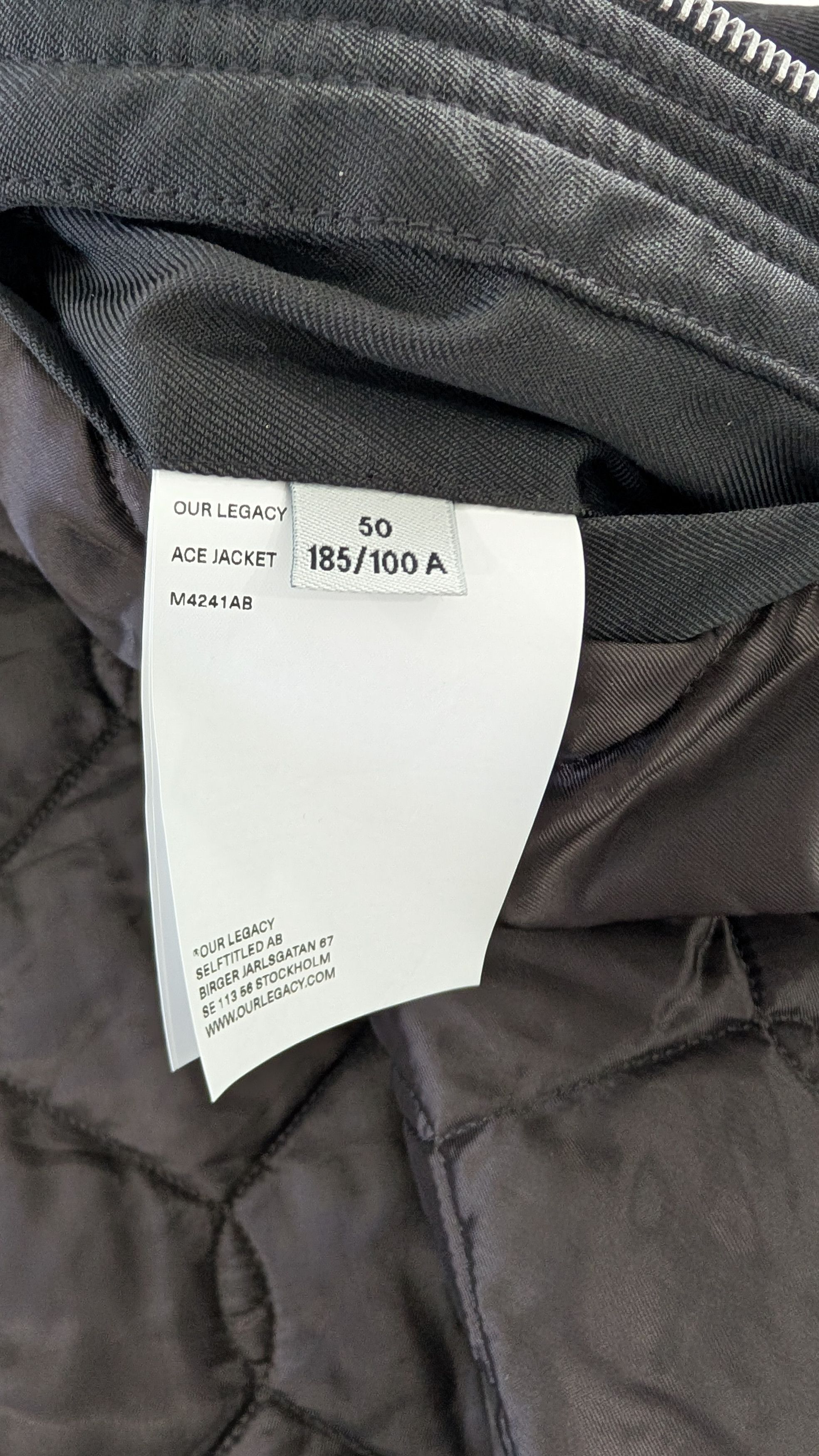 Our Legacy Our Legacy Ace Jacket Black Aero Nylon Size 50 Size US M / EU 48-50 / 2 - 8 Thumbnail