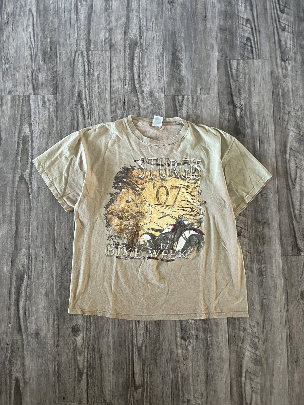Harley Davidson Vintage 90s biker tee Size US XL / EU 56 / 4 - 1 Thumbnail