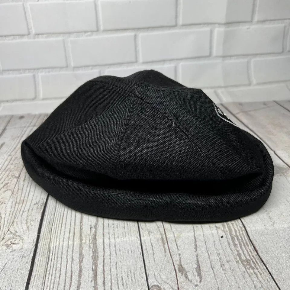 Vintage Cuffed Las Vegas Raiders S/M 7 1/4-7 3/8 Fitted Hat Beanie Size ONE SIZE - 2 Thumbnail