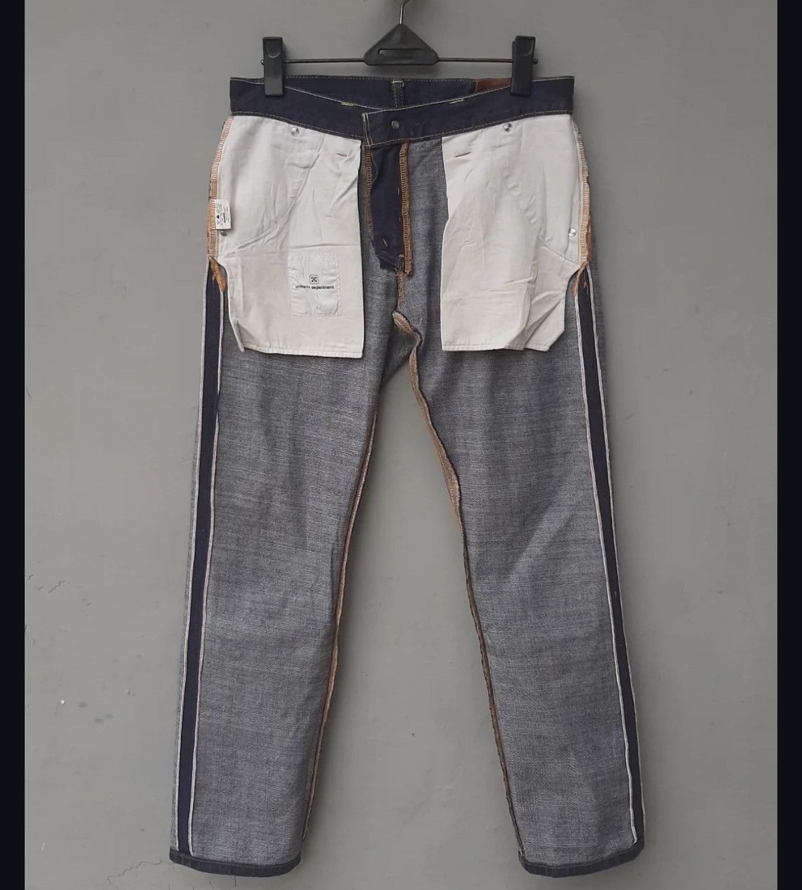 uniform experiment 2000s Uniform Experiment SOPH Selvedge Jeans Pants y2k Size US 30 / EU 46 - 2 Thumbnail