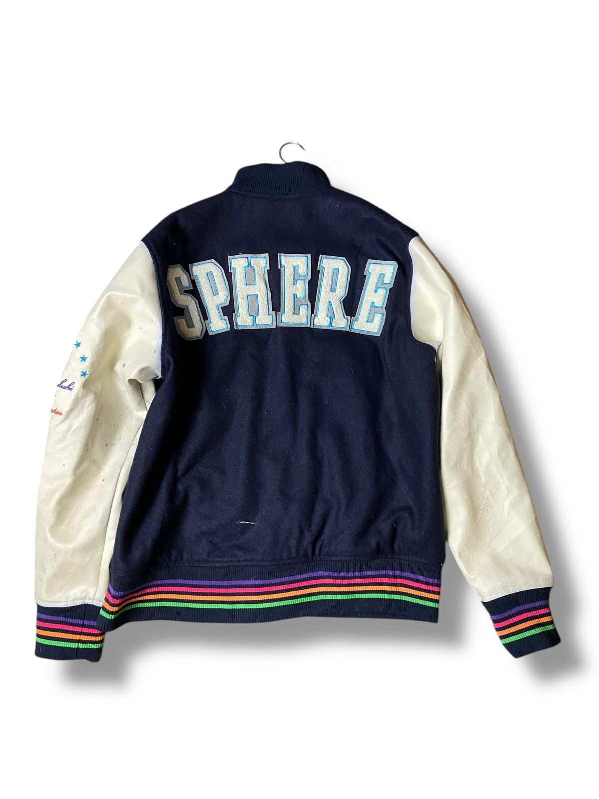 Japanese Brand × Vintage Japanese Brand Embroidered Varsity Jacket (119) Size US XS / EU 42 / 0 - 3 Thumbnail