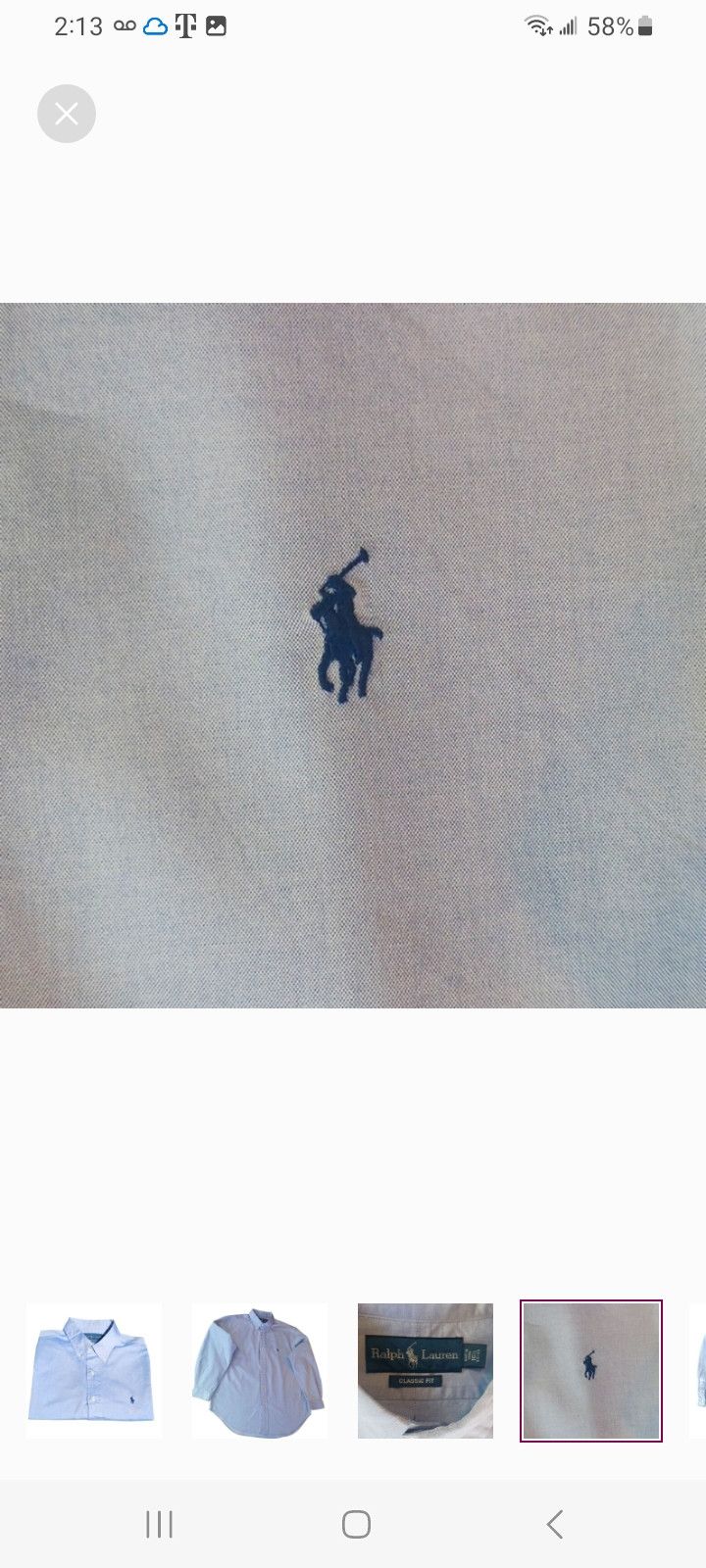 Ralph Lauren Ralph Lauren Classic-Fit Long-Sleeve Shirt Size US L / EU 52-54 / 3 - 4 Thumbnail