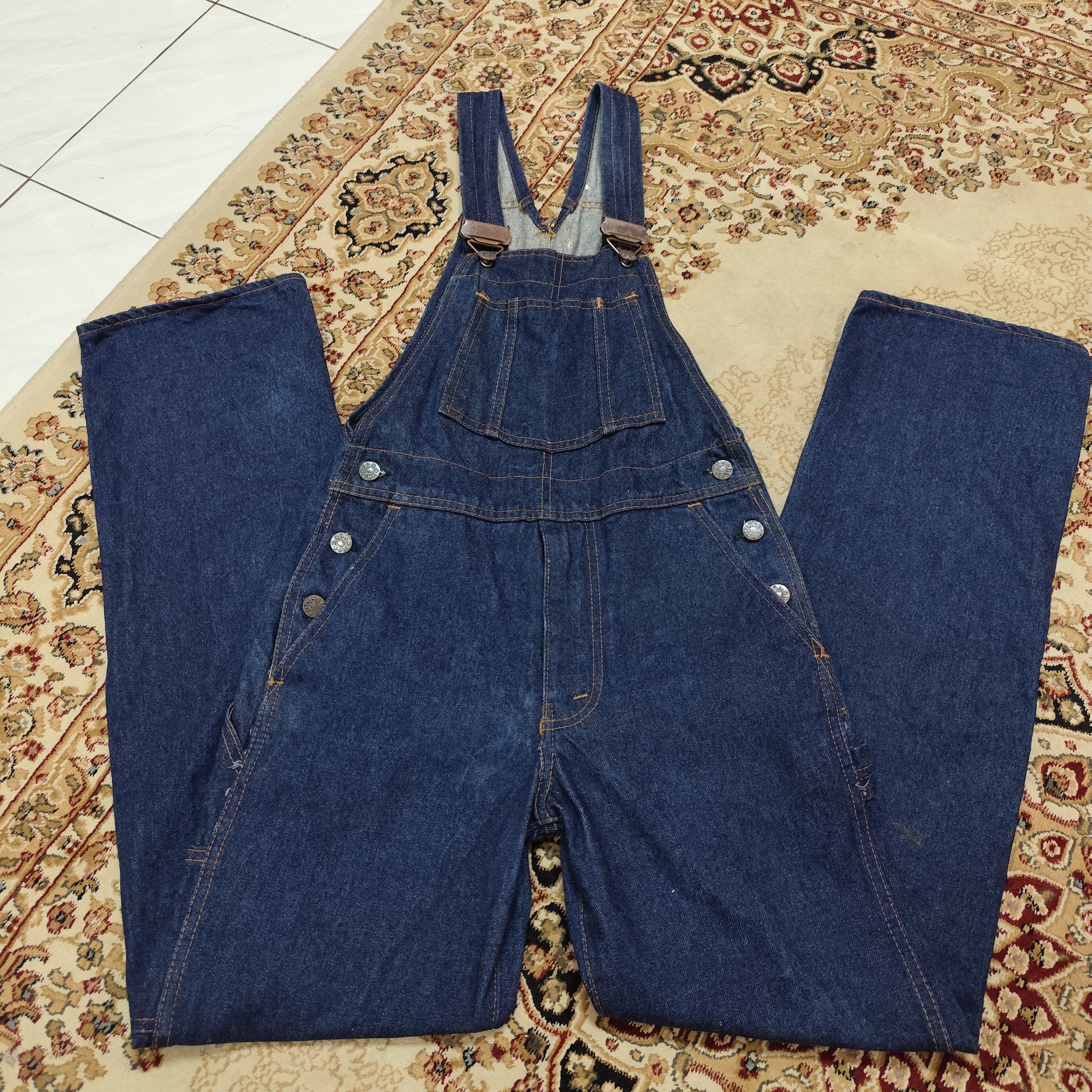 Japanese Brand × Vintage VINTAGE BOBSON OVERALLS AUTHENTIC WESTERN JEANS OVERALLS Size US 28 / EU 44 - 3 Thumbnail