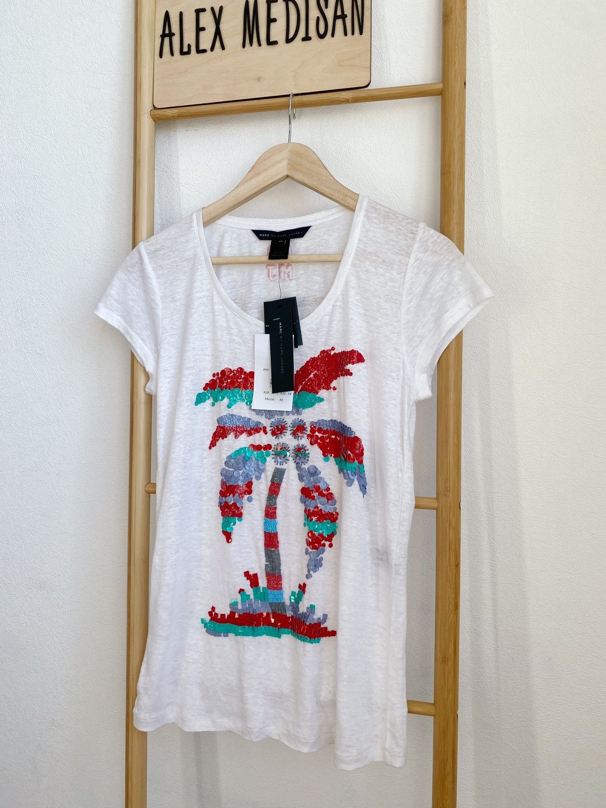 Marc by Marc Jacobs Marc By Marc Jacobs Linen T-Shirt Size XS Size XS / US 0-2 / IT 36-38 - 1 Thumbnail