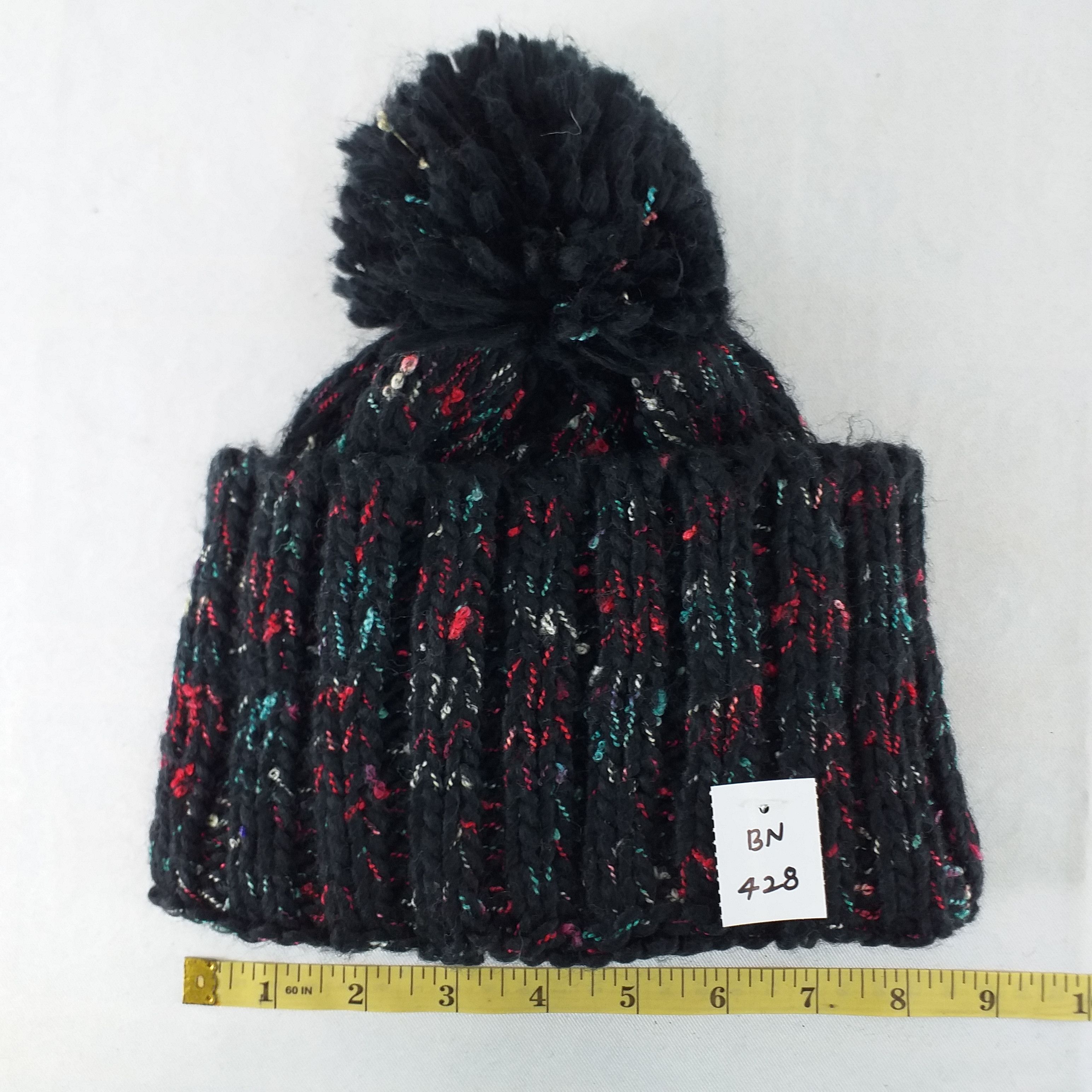 Vintage Plain Snow Cap Hat Beanie -BN428 Size ONE SIZE - 4 Thumbnail