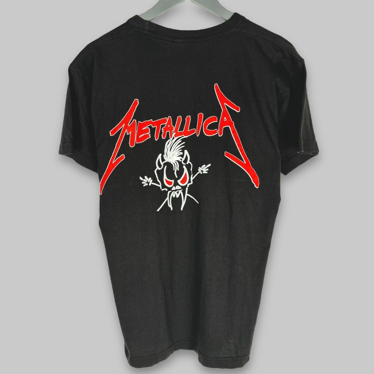 Band Tees Vintage 2003 Metallica Skull Motorcycle Euro T Shirt Size US L / EU 52-54 / 3 - 2 Thumbnail