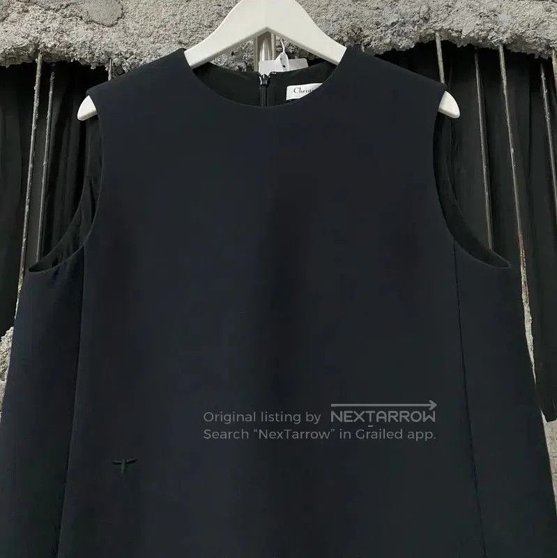 Dior Dior Black Sleeveless Summer Dress . Size XXS / US 00 / IT 34 - 3 Thumbnail