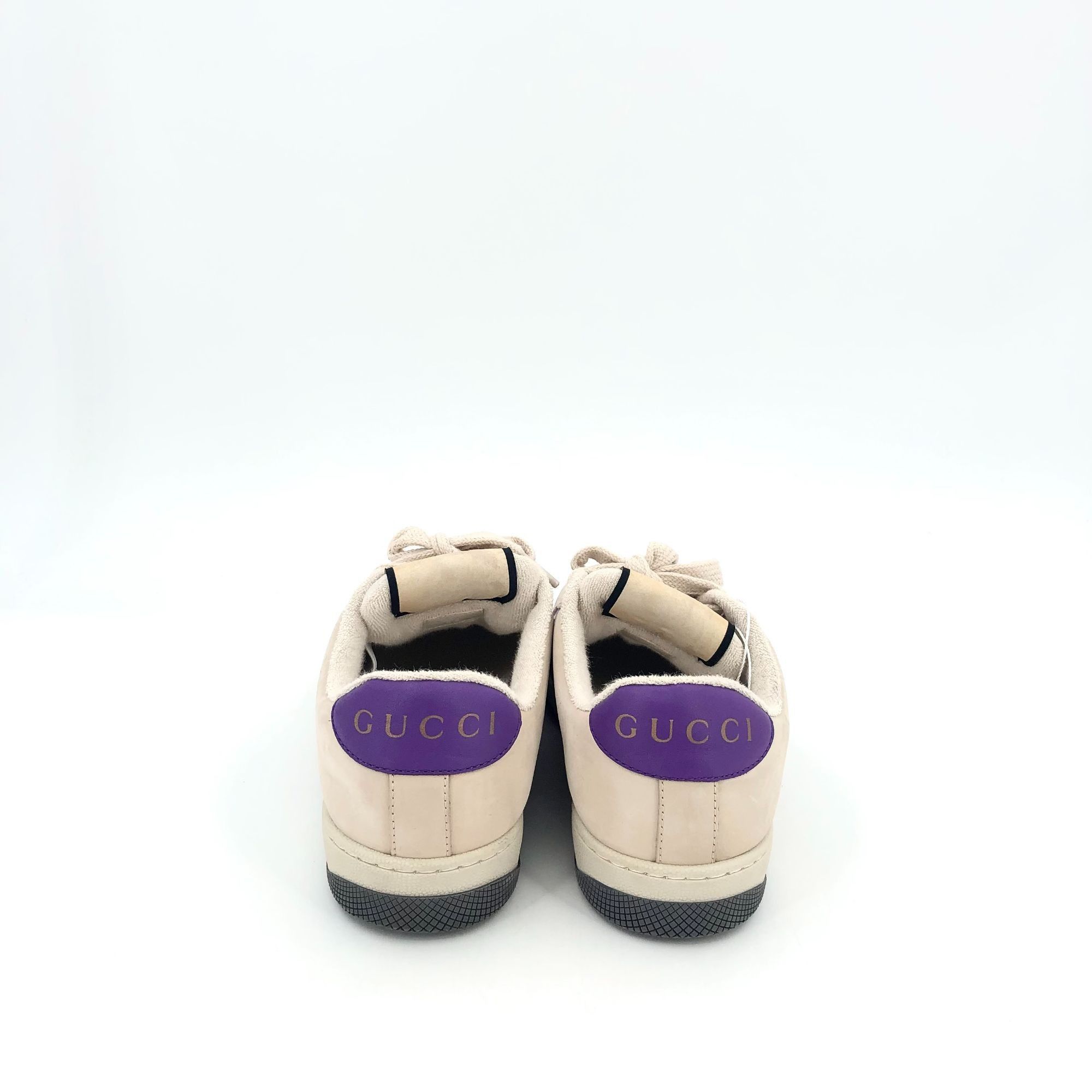 Gucci Gucci Screener Patchwork GG Logo Casual Sneakers 36 Purple R Size US 6 / IT 36 - 8 Thumbnail