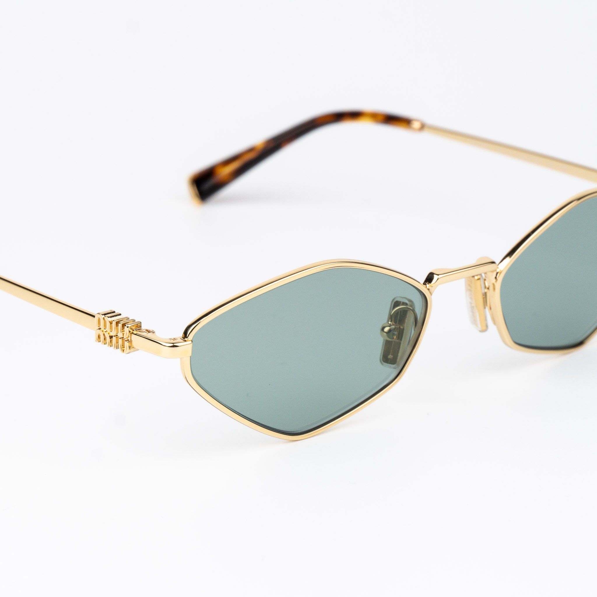 Miu Miu Miu Miu REGARD Women Sunglasses MU56ZS 5AK04M NEW AUTHENTIC Size ONE SIZE - 5 Thumbnail