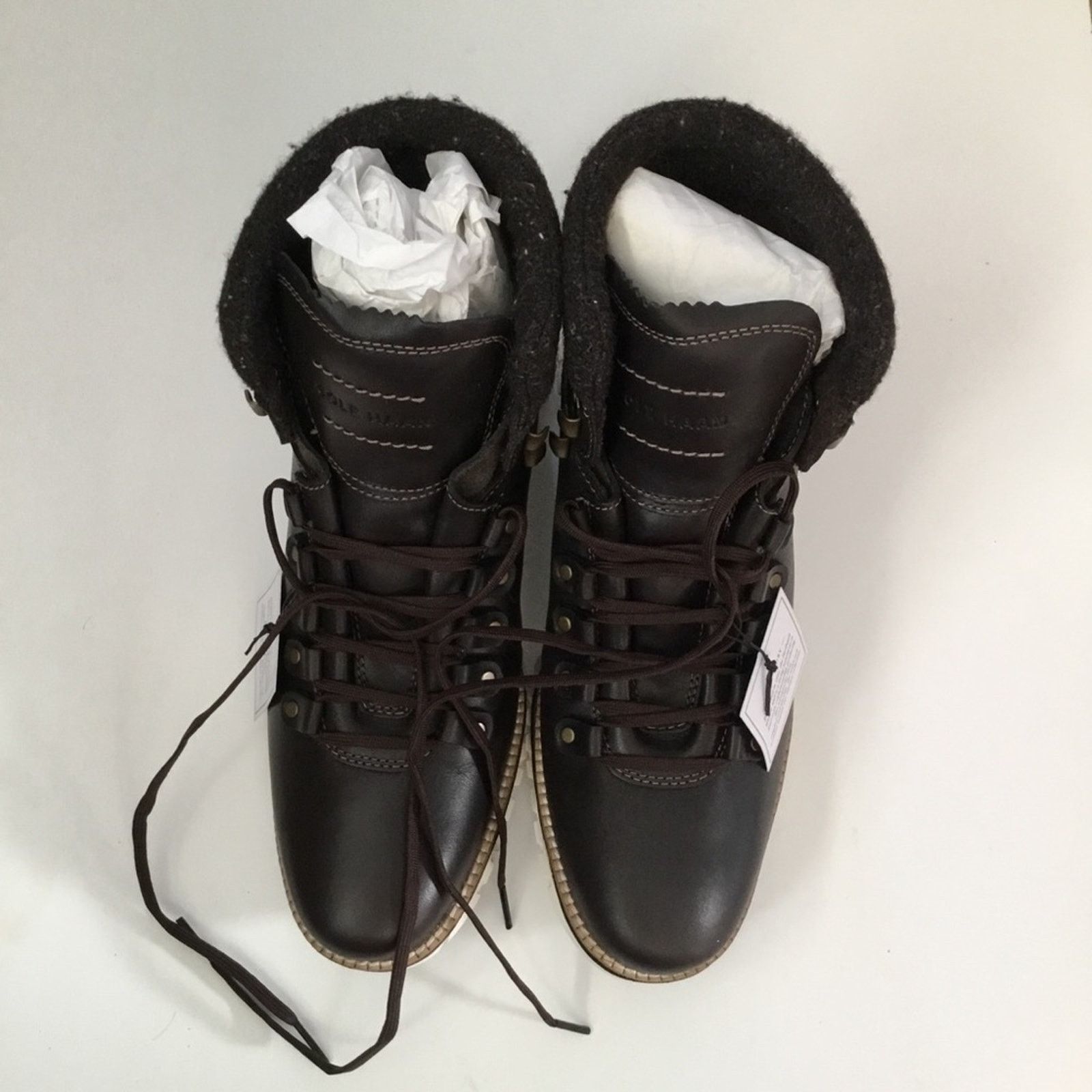 Cole Haan Cole Haan Zerogrand Waterproof Brown Hiker Boots Size US 7.5 / EU 40-41 - 2 Thumbnail