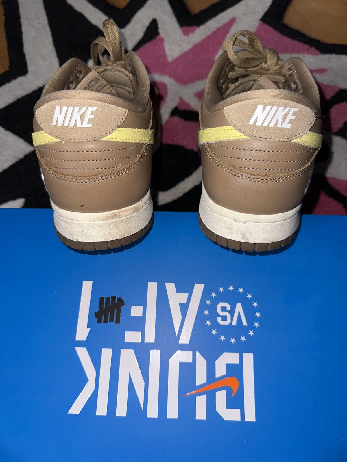 Nike × Undefeated Undefeated Nike Dunk Low Canteen Size US 11.5 / EU 44-45 - 11 Thumbnail