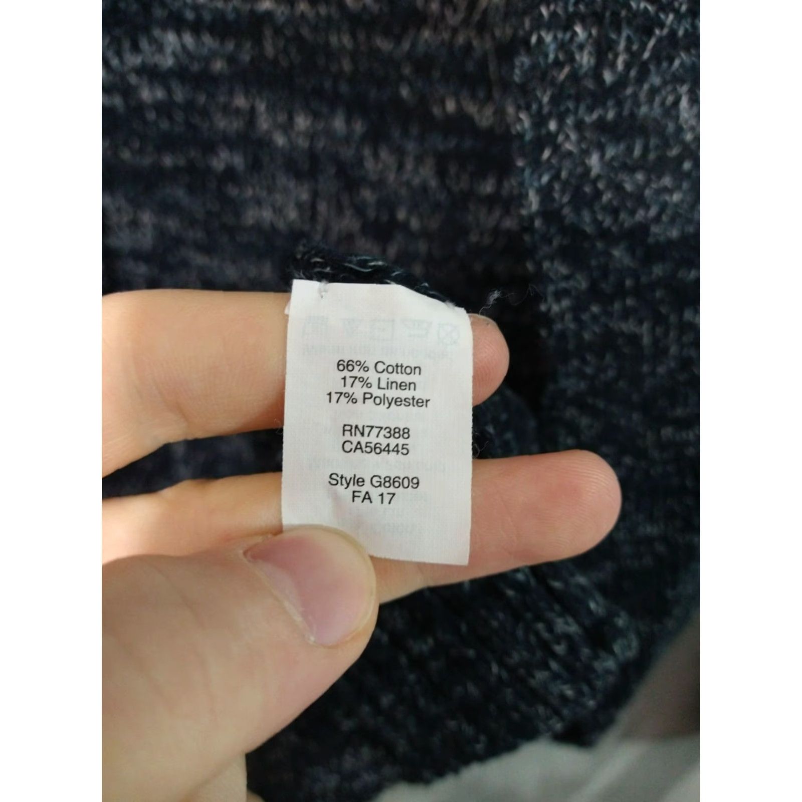 J.Crew J.CREW Cardigan Sweater Womens Small Gray Heathered Cotton Linen Blend Open Knit Long Sleeve Casual Travel Size S / US 4 / IT 40 - 6 Thumbnail