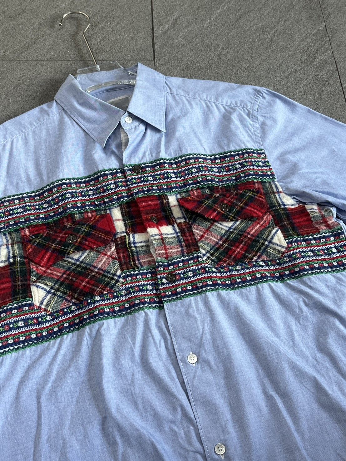 Comme des Garcons Ganryu Comme des Garçons long-sleeved shirt Size US L / EU 52-54 / 3 - 3 Thumbnail